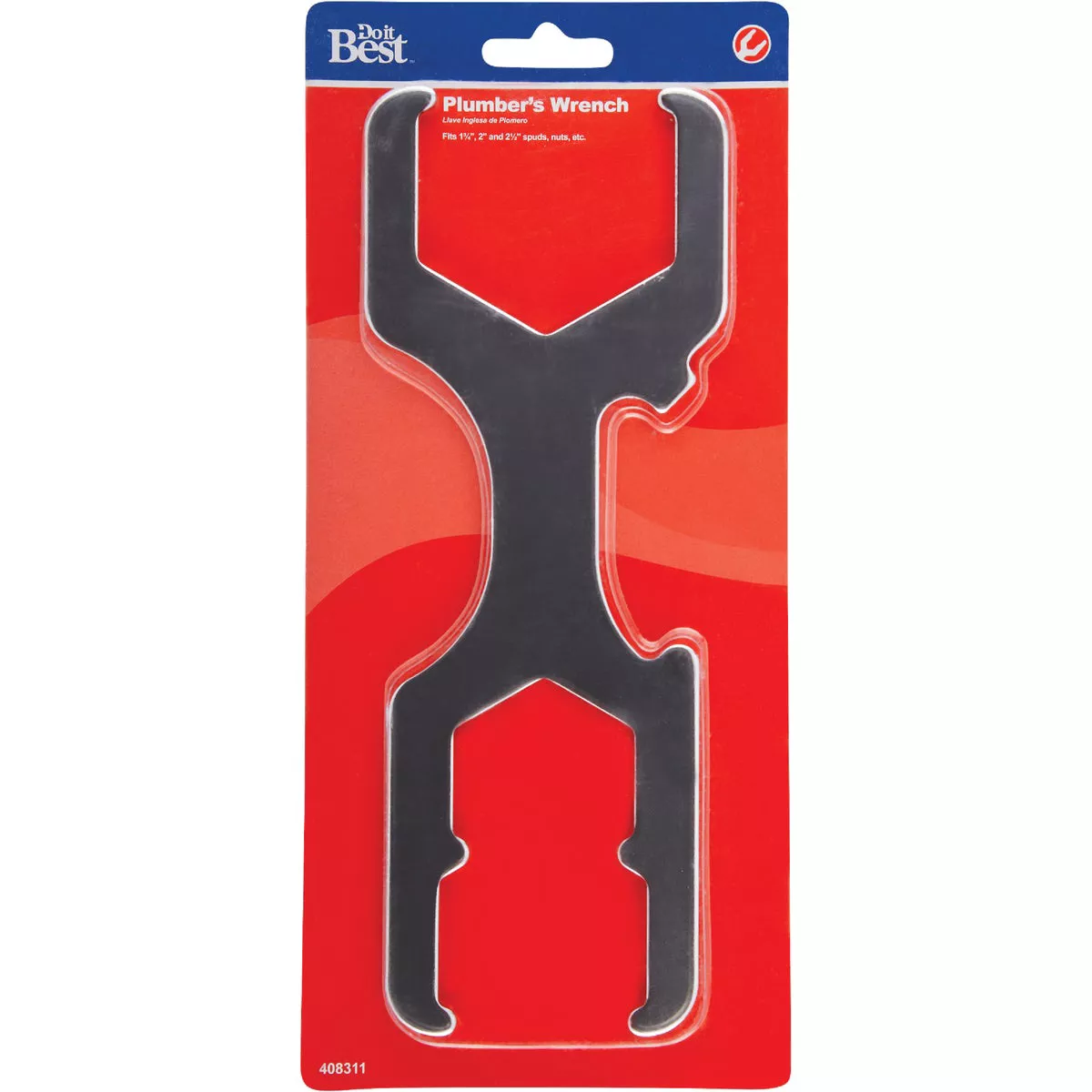 Do it Steel Cadmium-Plated Plumber's Wrench