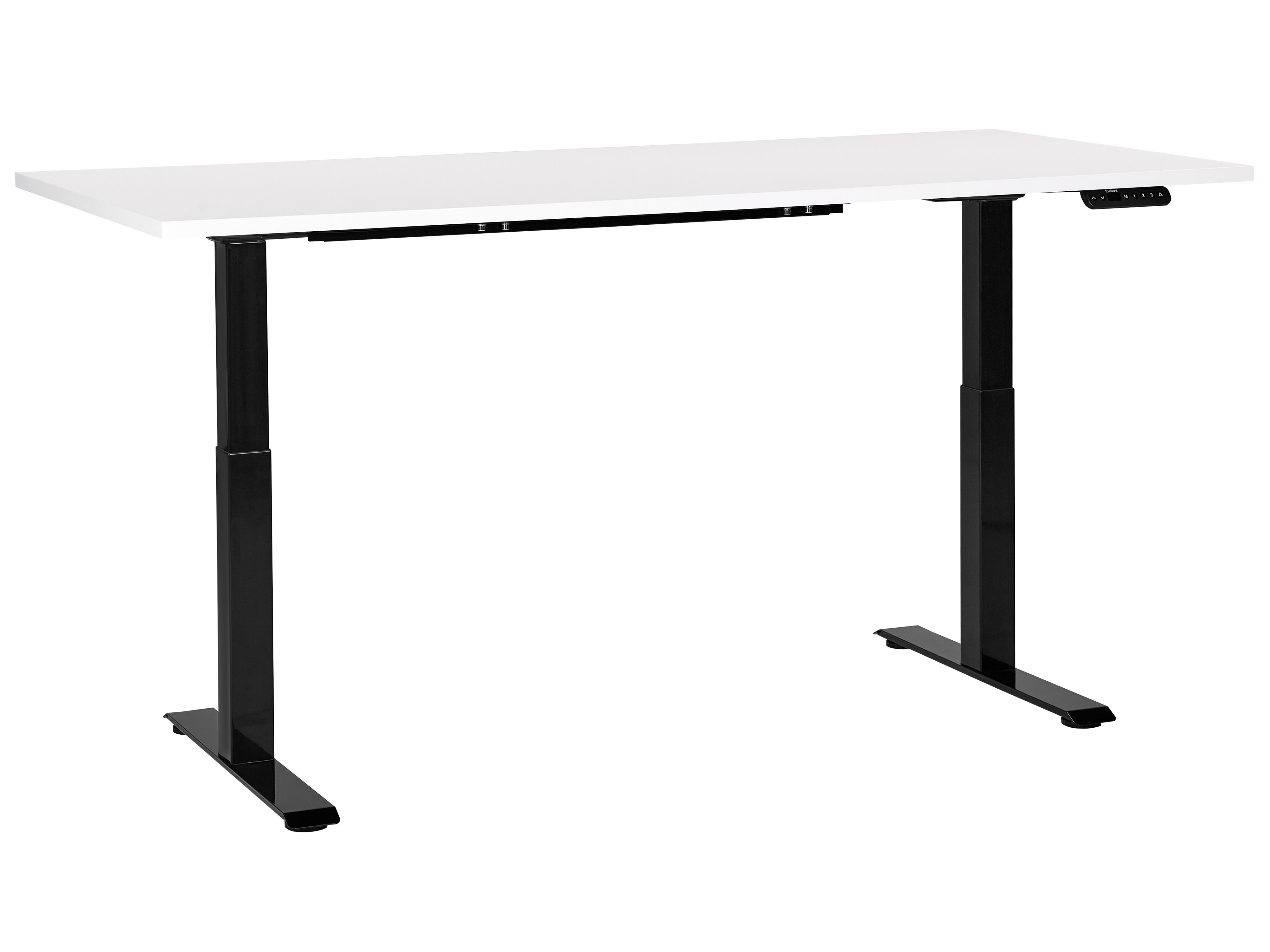 Electric Adjustable Standing Desk DESTINES White/ Black 180 cm 80 cm
