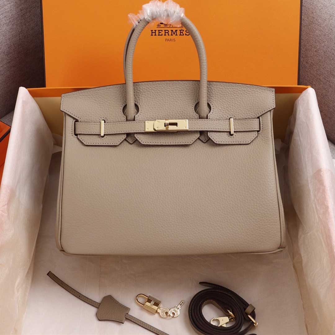 Replica Hermes Aaa-Birkin 25/30/35 Bag Beige/Orange/Navy1:1High-quality replica