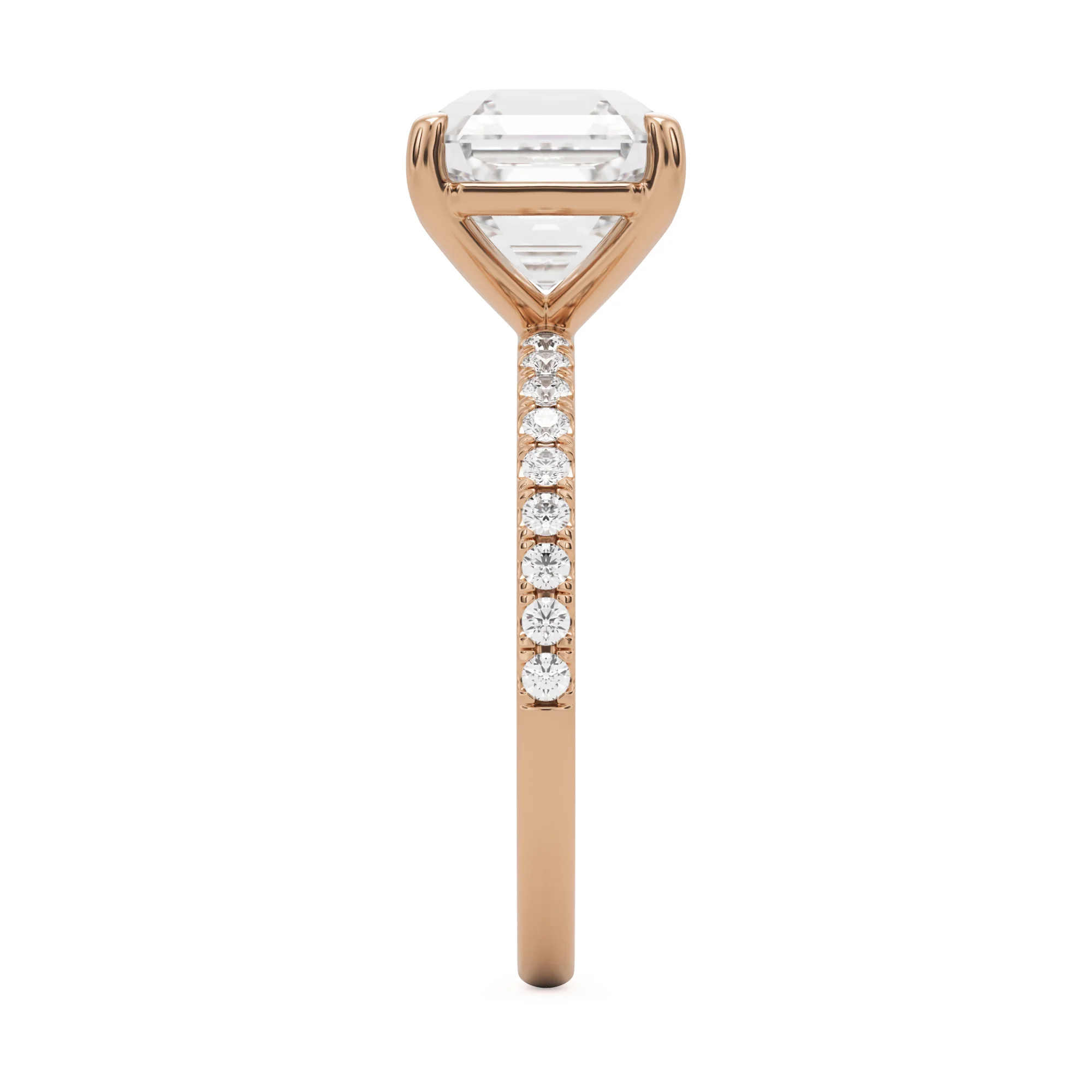 The Asscher Pavé