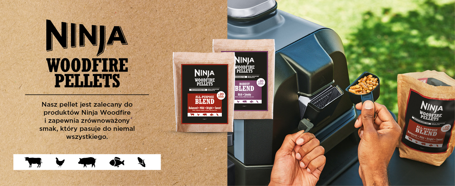 Ninja Woodfire Pro Connect XL Grill elektryczny OG901