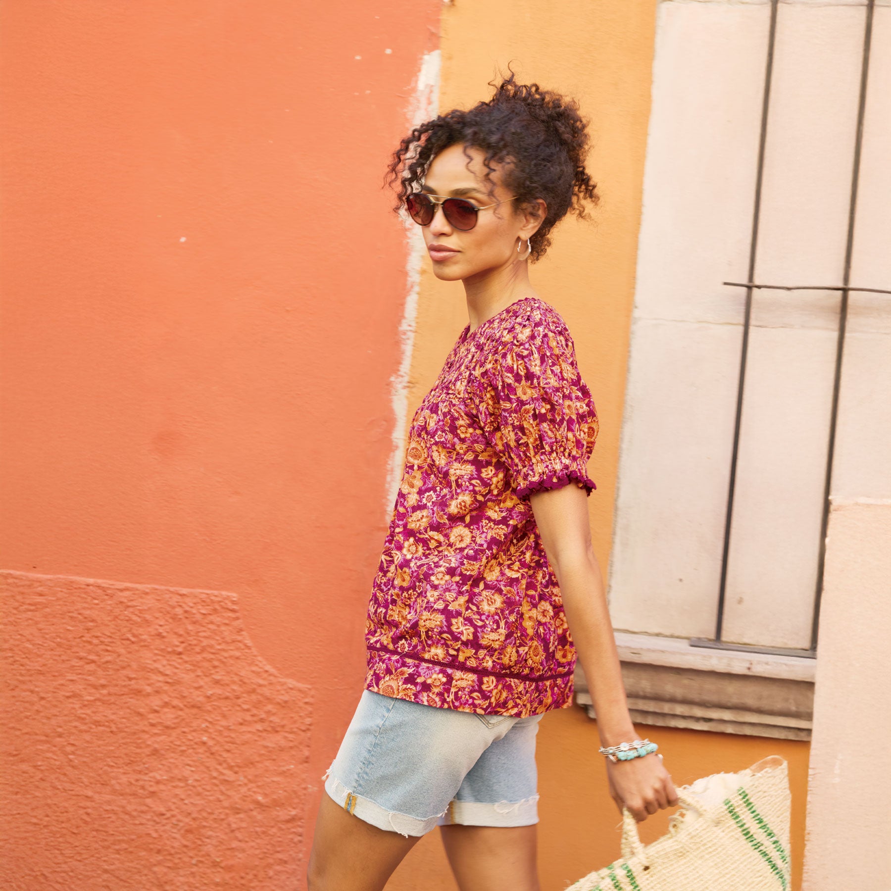 Lodi Printed Top - Sundance Clothing