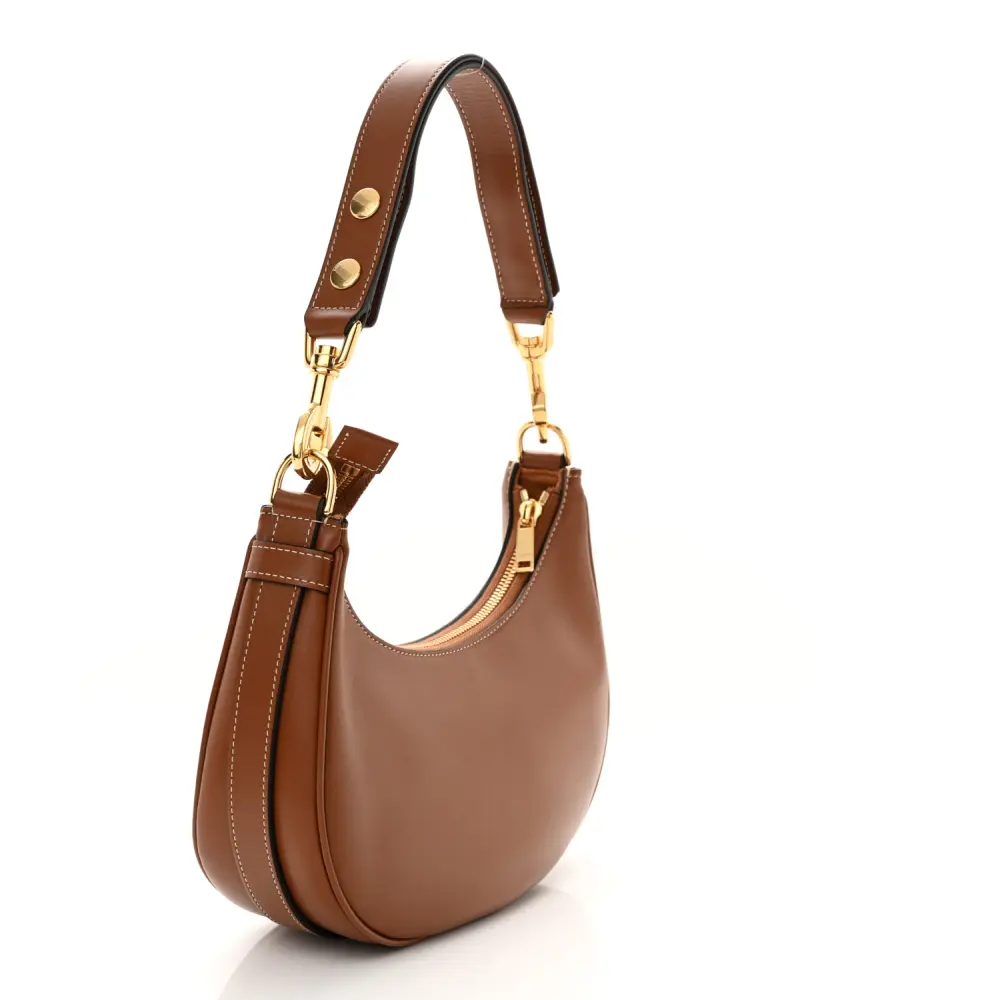 Replica Celine Tan Ava Shoulder Bag – Gold Hardware Details1:1High-quality replica