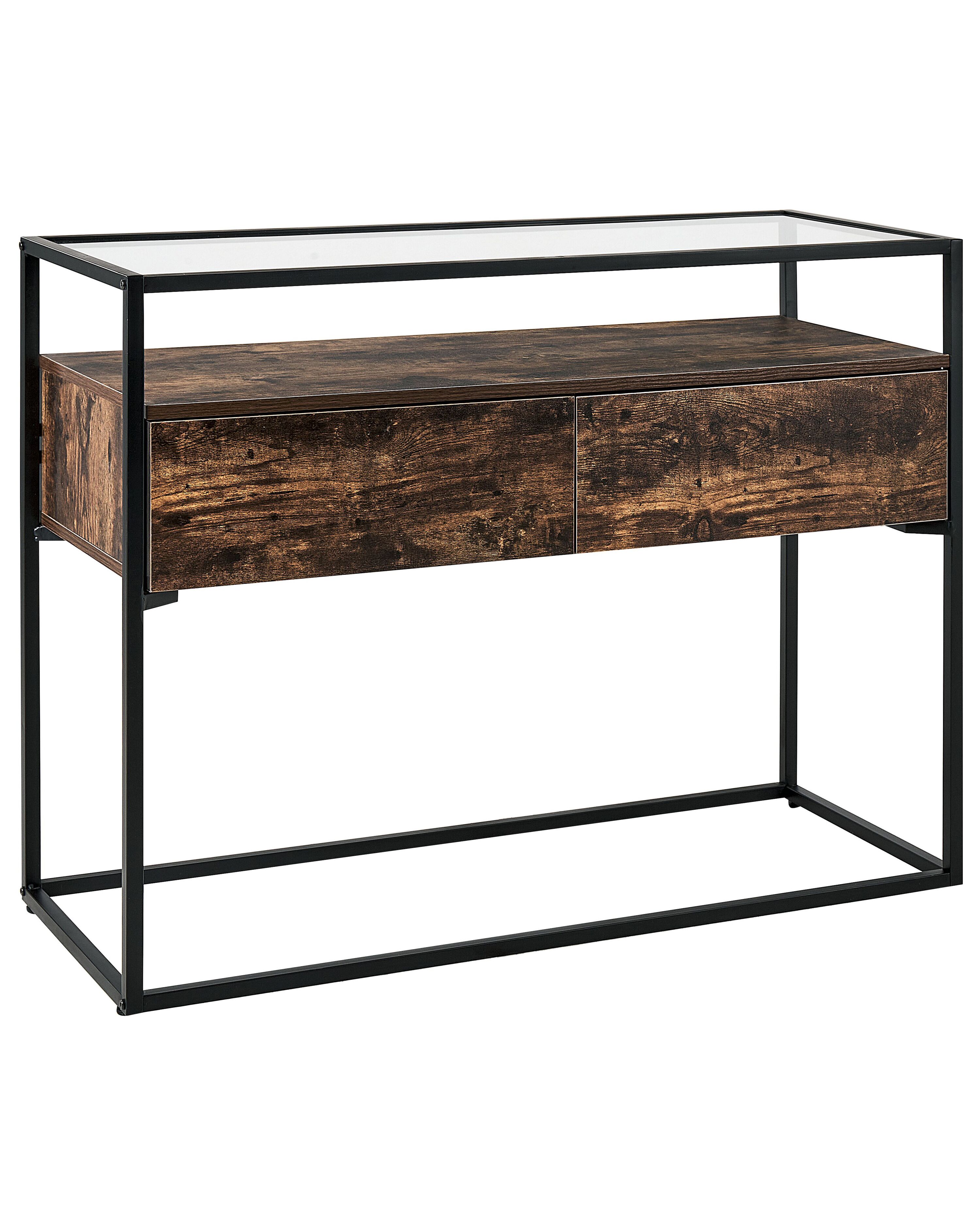 Console Table MAUK Dark Brown