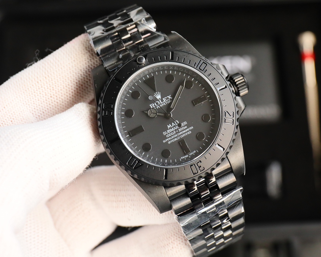 Rolex Dark Legend Submariner - DLC Black Finish - 40MM(1:1 replica) - Elite Watch Atelier
