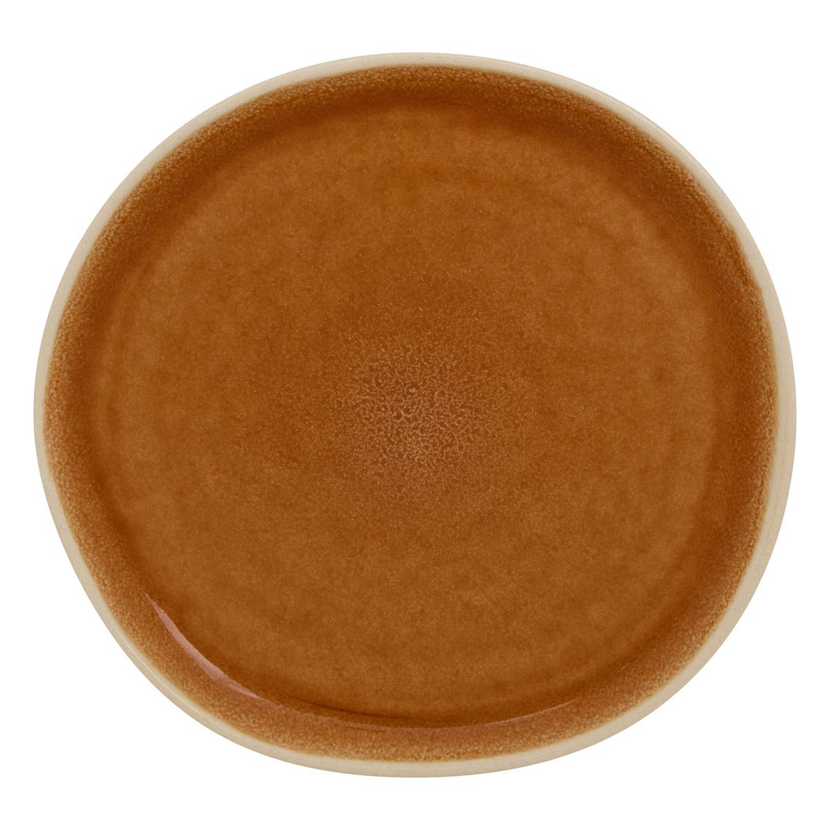 Dessert plate"Wonja" ceramic, D.20.6 cm, Yellow
