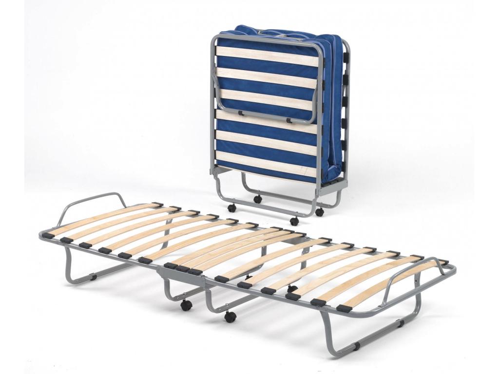 Casadekoart - Cama plegable Casadekoart con colchón de 80x190 cm incluido bt6250521 LW7680007