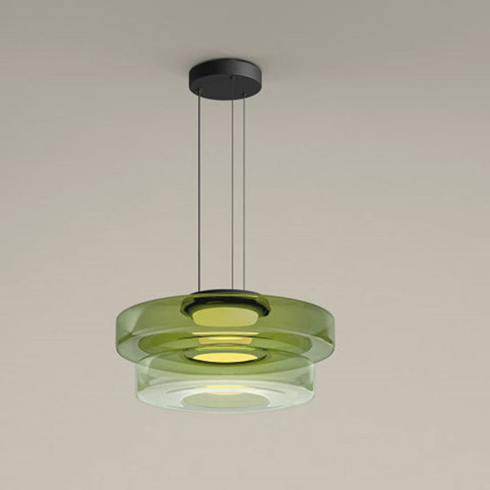 CraftNova – Bauhaus Glaspendellamp met Verstelbare Ophanging