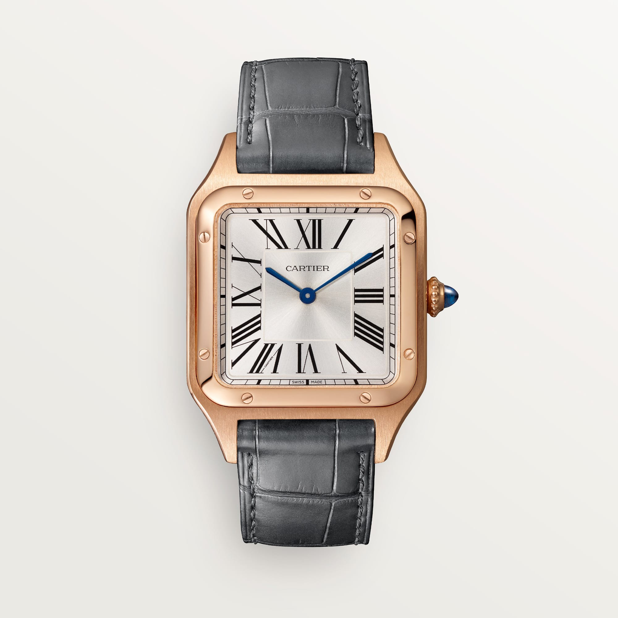 fake cartier watch Santos-Dumont large model high autonomy quartz movement (~ 6 years)(1:1 replica) - Top club