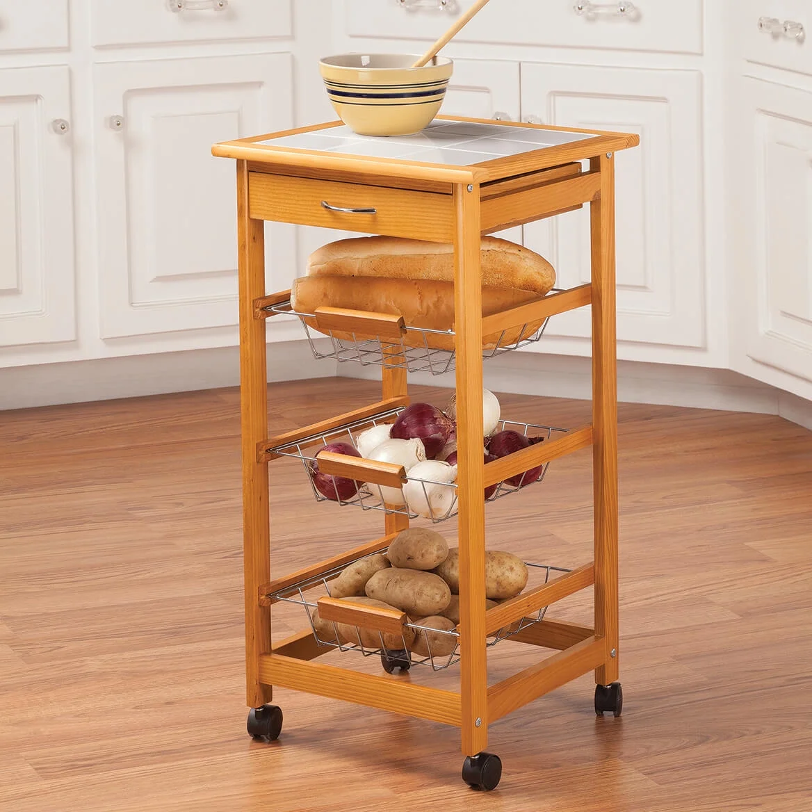 Home Marketplace Rolling Kitchen Cart XL