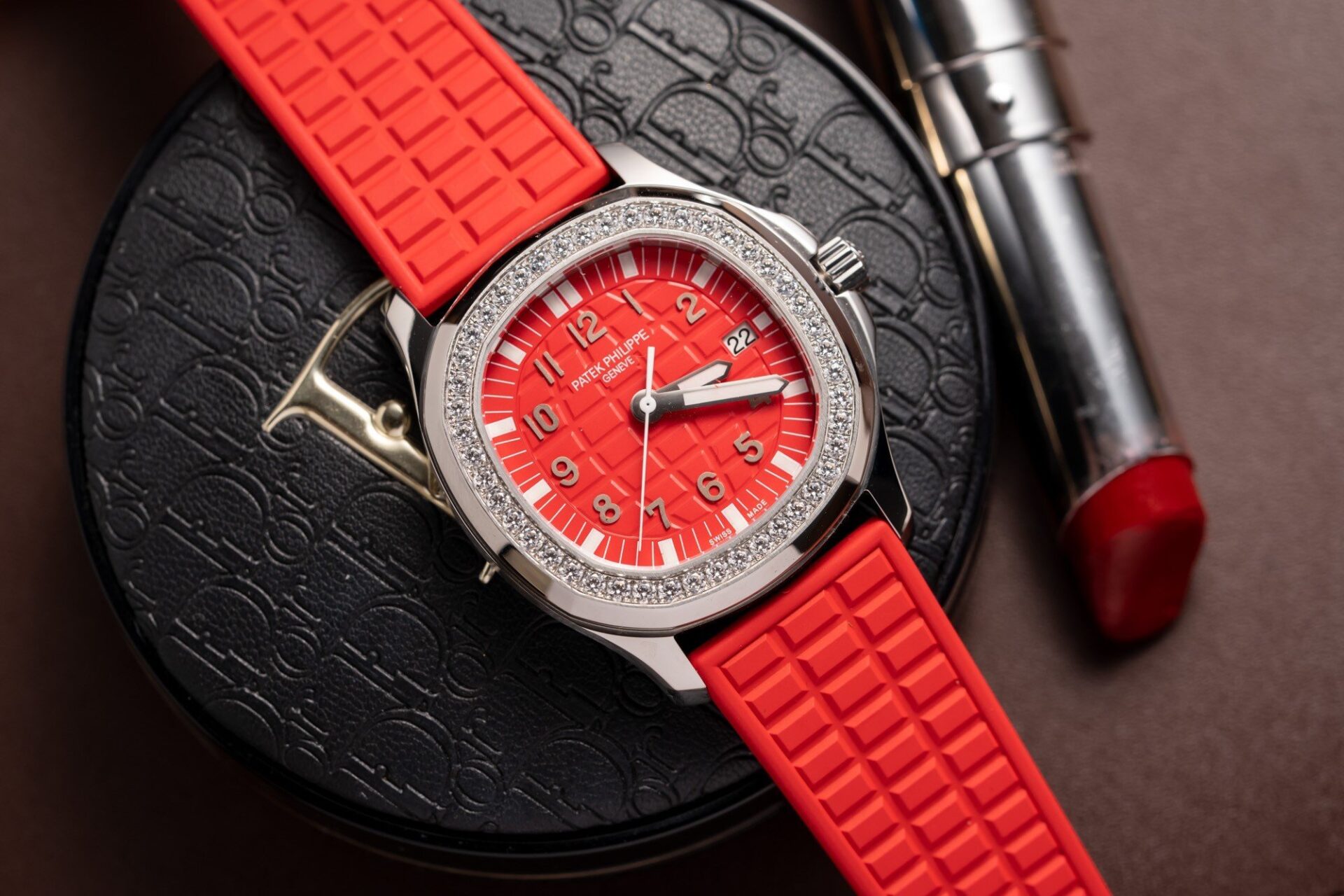 Patek Philippe Aquanaut 5067G Replica Watch Red PPF 35.6mm - Top club