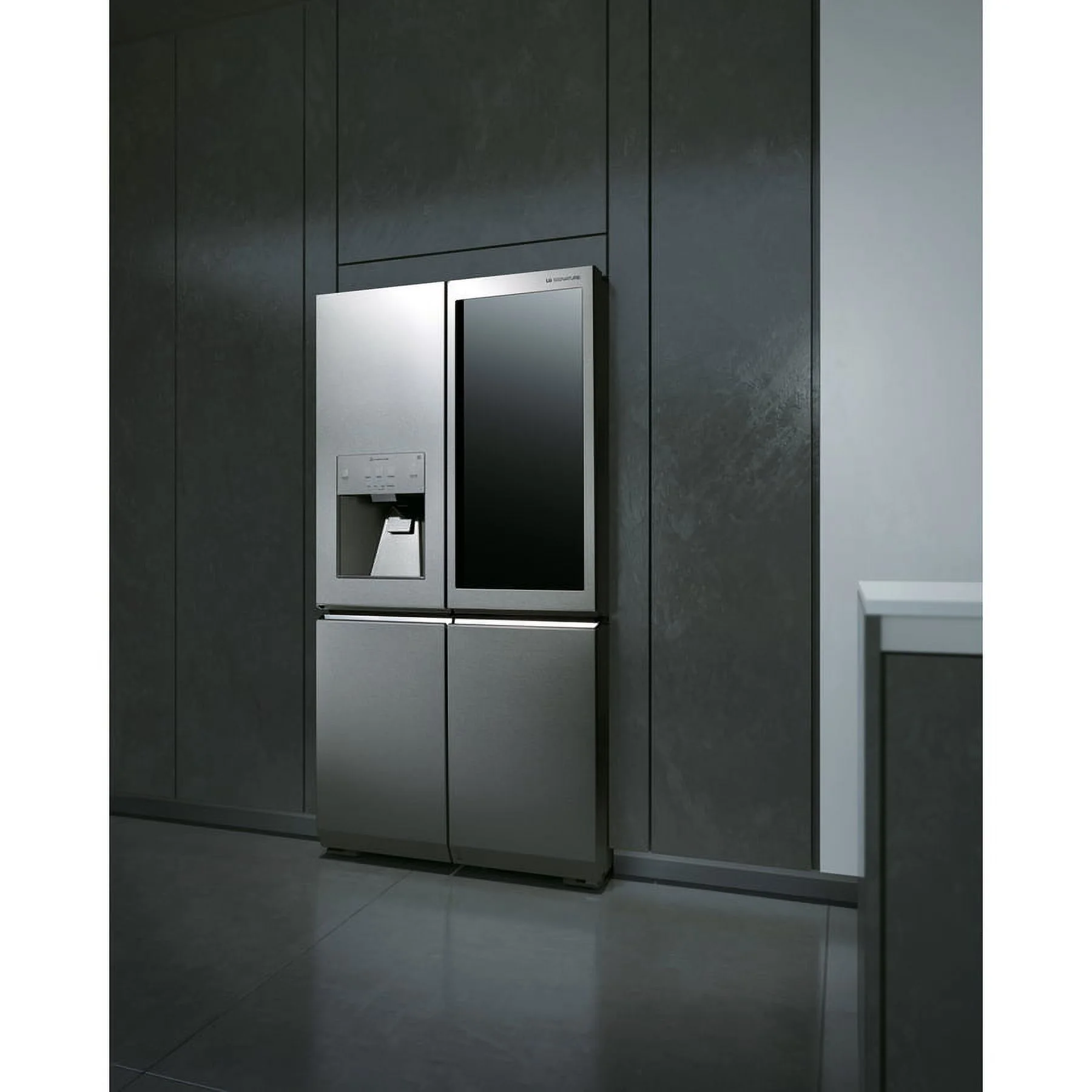 LG Freestanding French Door Refrigerator, Gray - Image 6