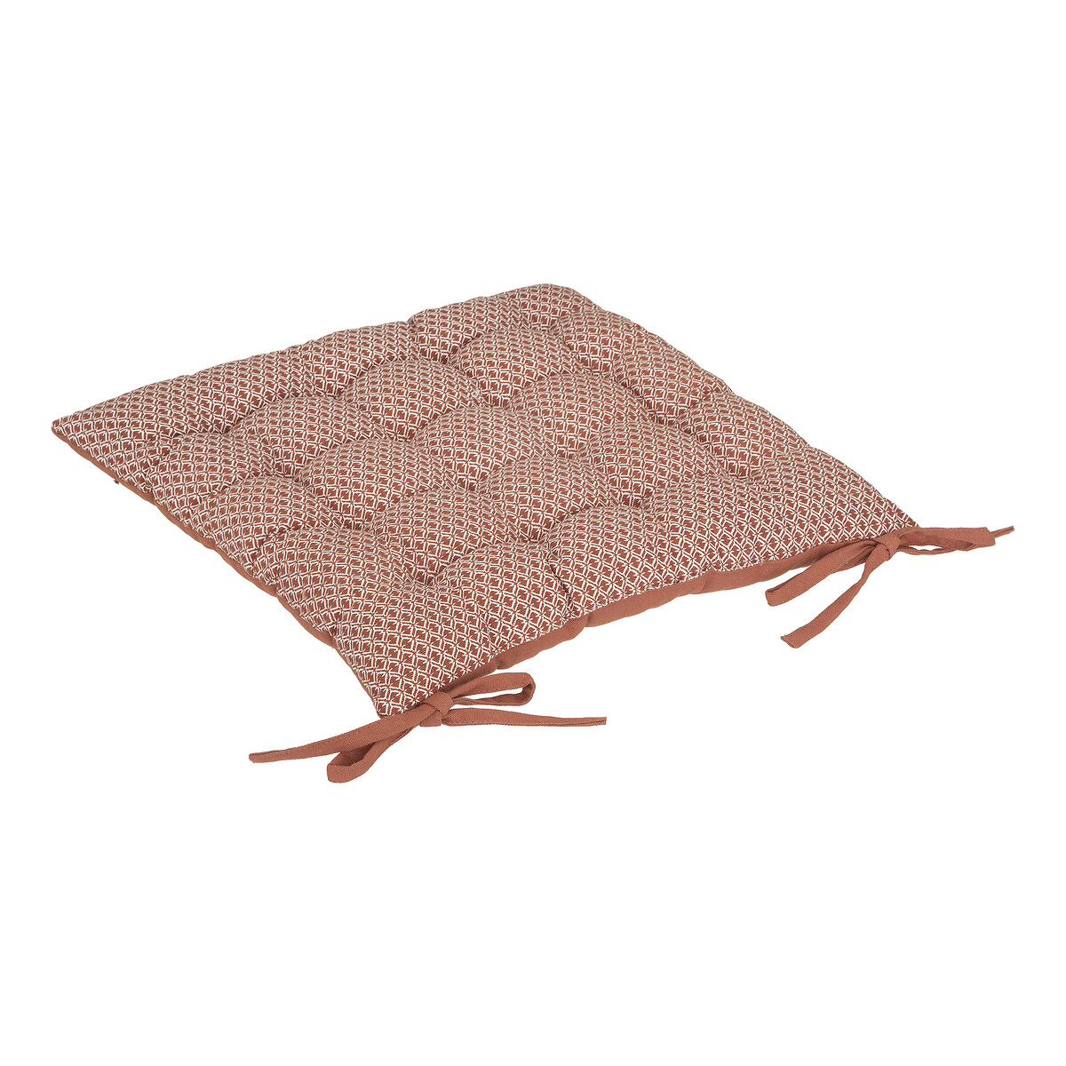 Chair cover "Otto" Terracotta pink, 38x38 cm