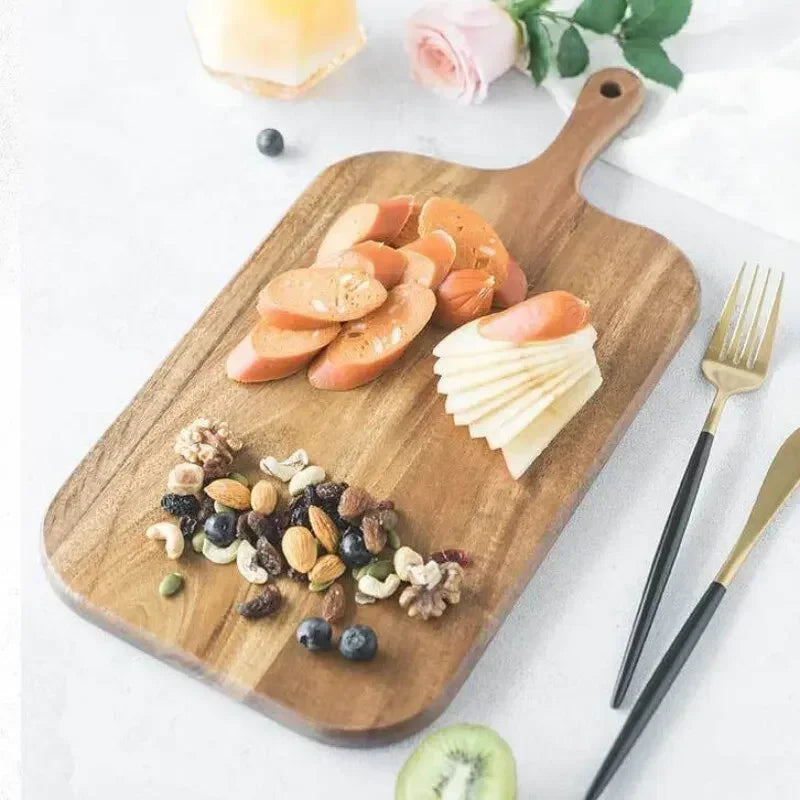PlankDelight | Houten Kaas- en Serveersnijplank