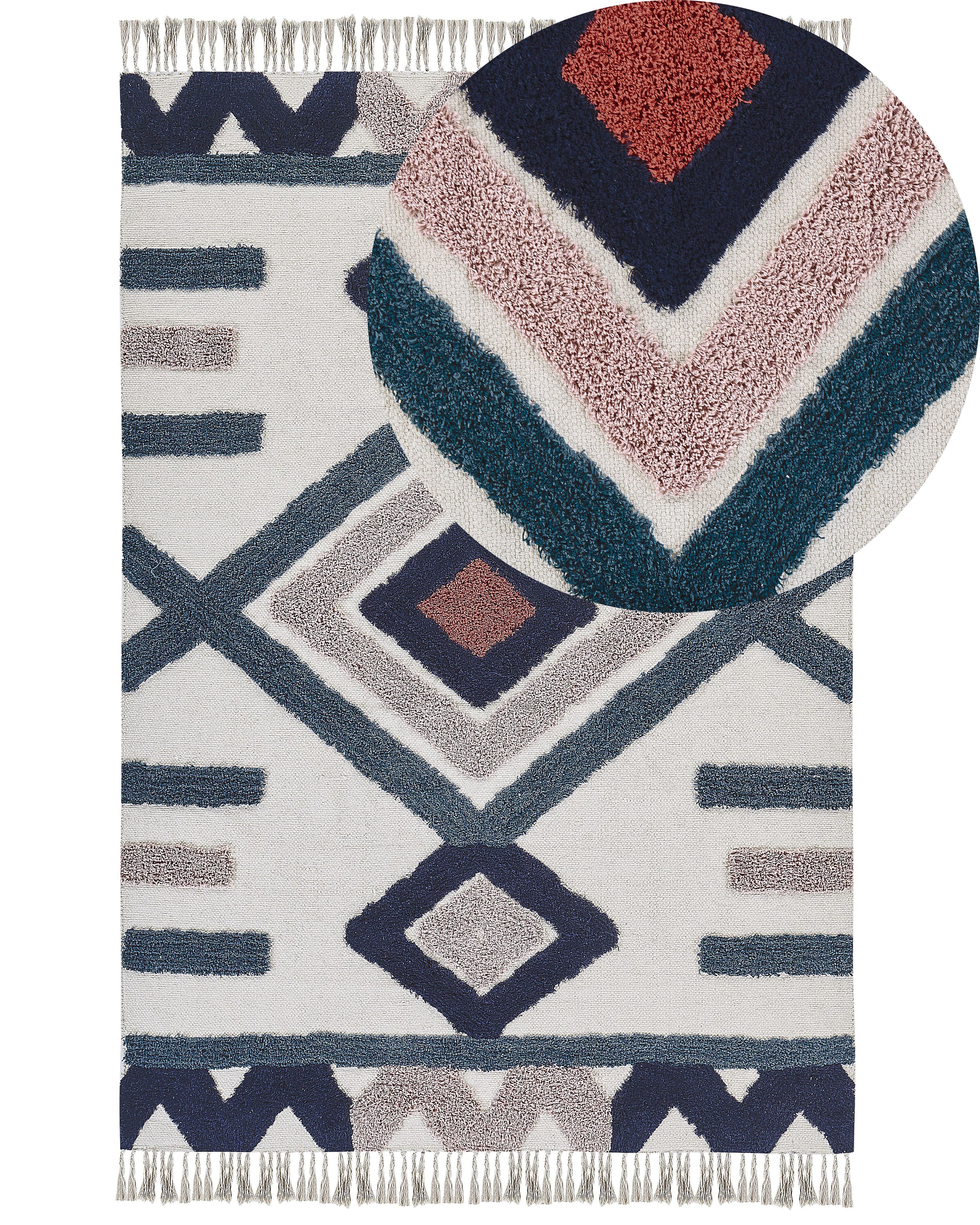 Rug KOZLU Multicolour 160 x 230 cm Cotton
