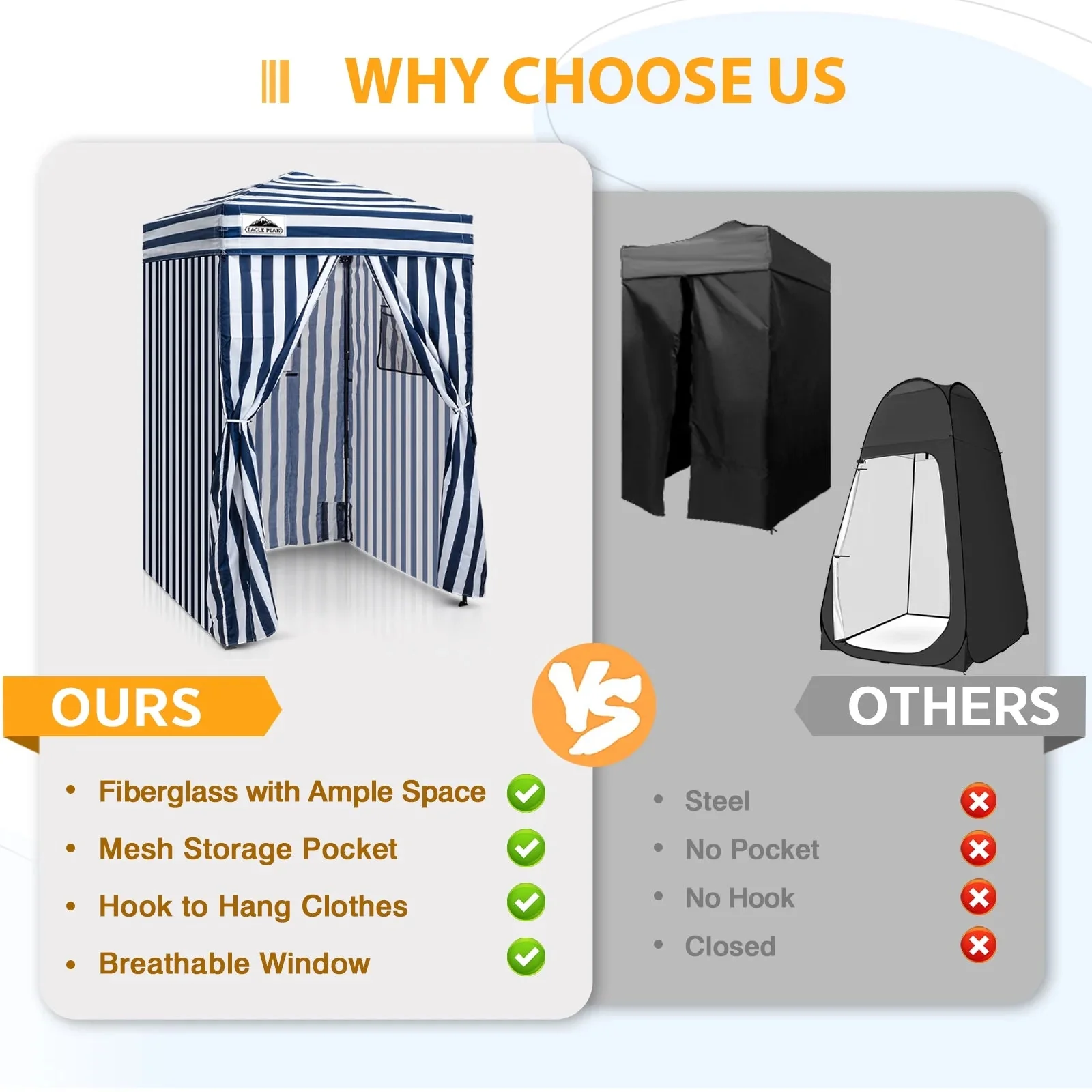 EAGLE PEAK Ultra Compact 4 ft x 4 ft Pop-Up Changing Room Canopy - Flex - Image 29 EAGLE PEAK Ultra Compact 4 ft x 4 ft Pop-Up Changing Room Canopy - Flex - Image 29