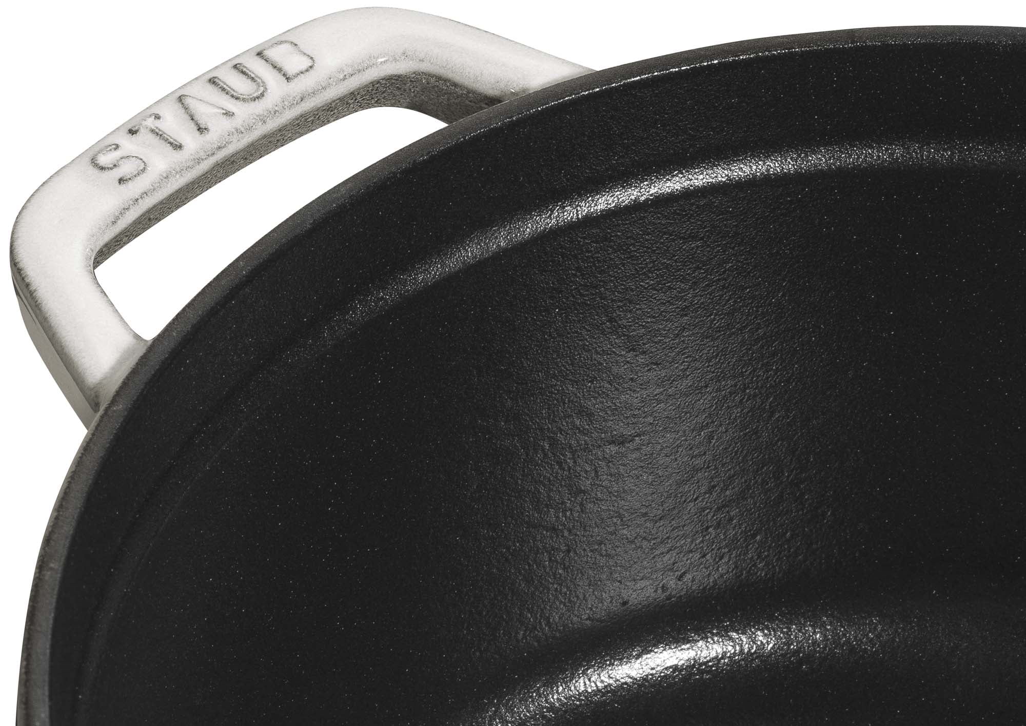 Staub Cast Iron 2.75-qt Round Cocotte - Basil - Image 29