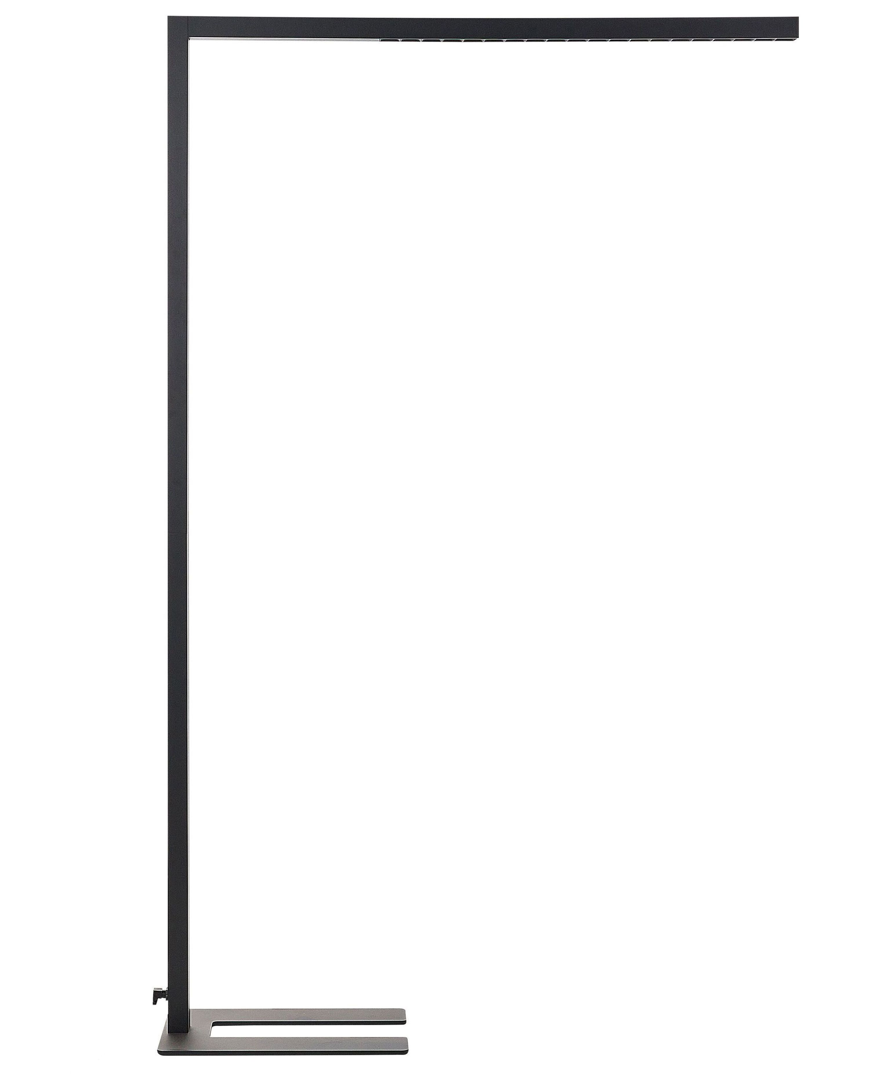LED Floor Lamp MENSA with Motion Sensor Metal Black