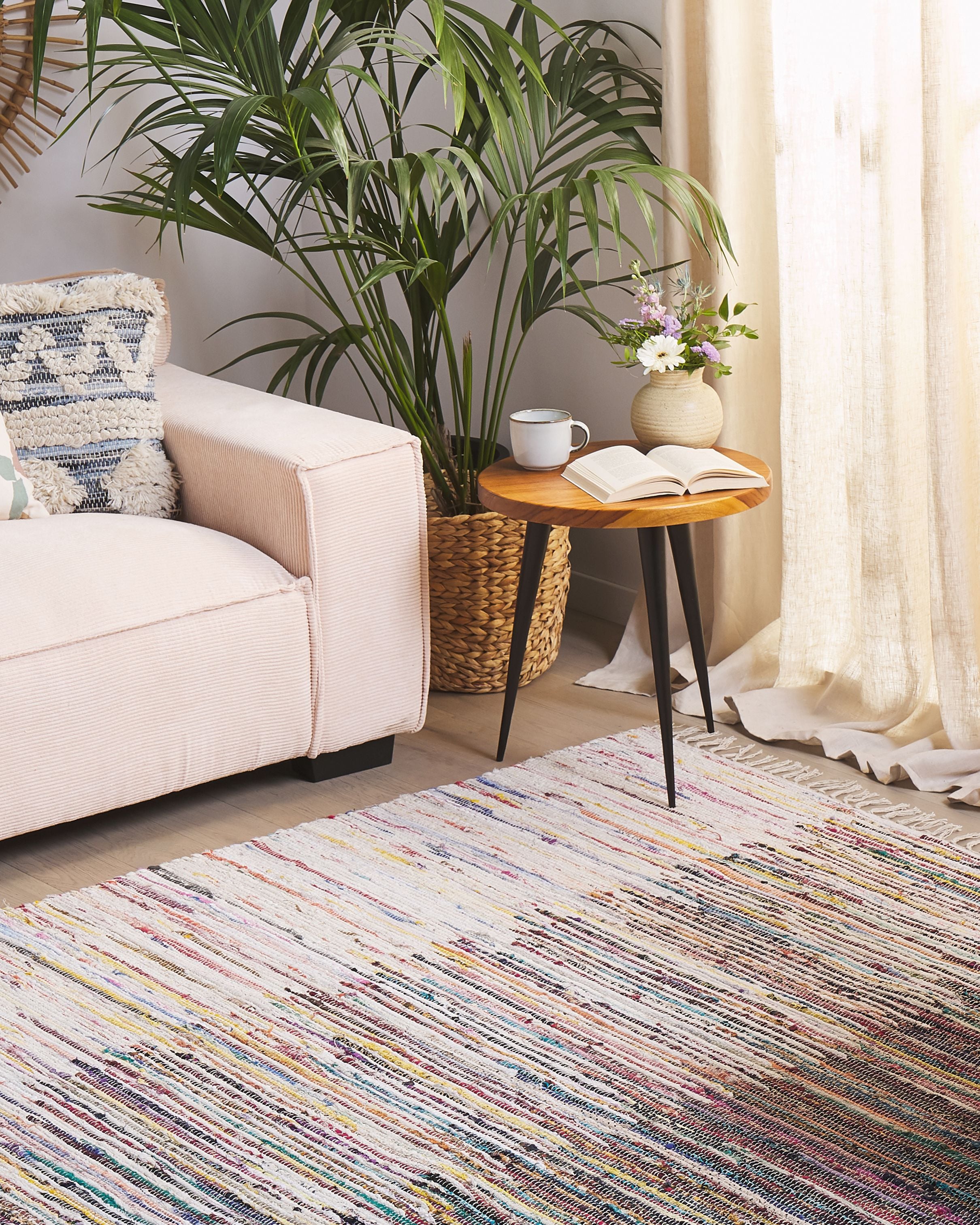 Rug MERSIN Multicolour 160 x 230 cm Cotton