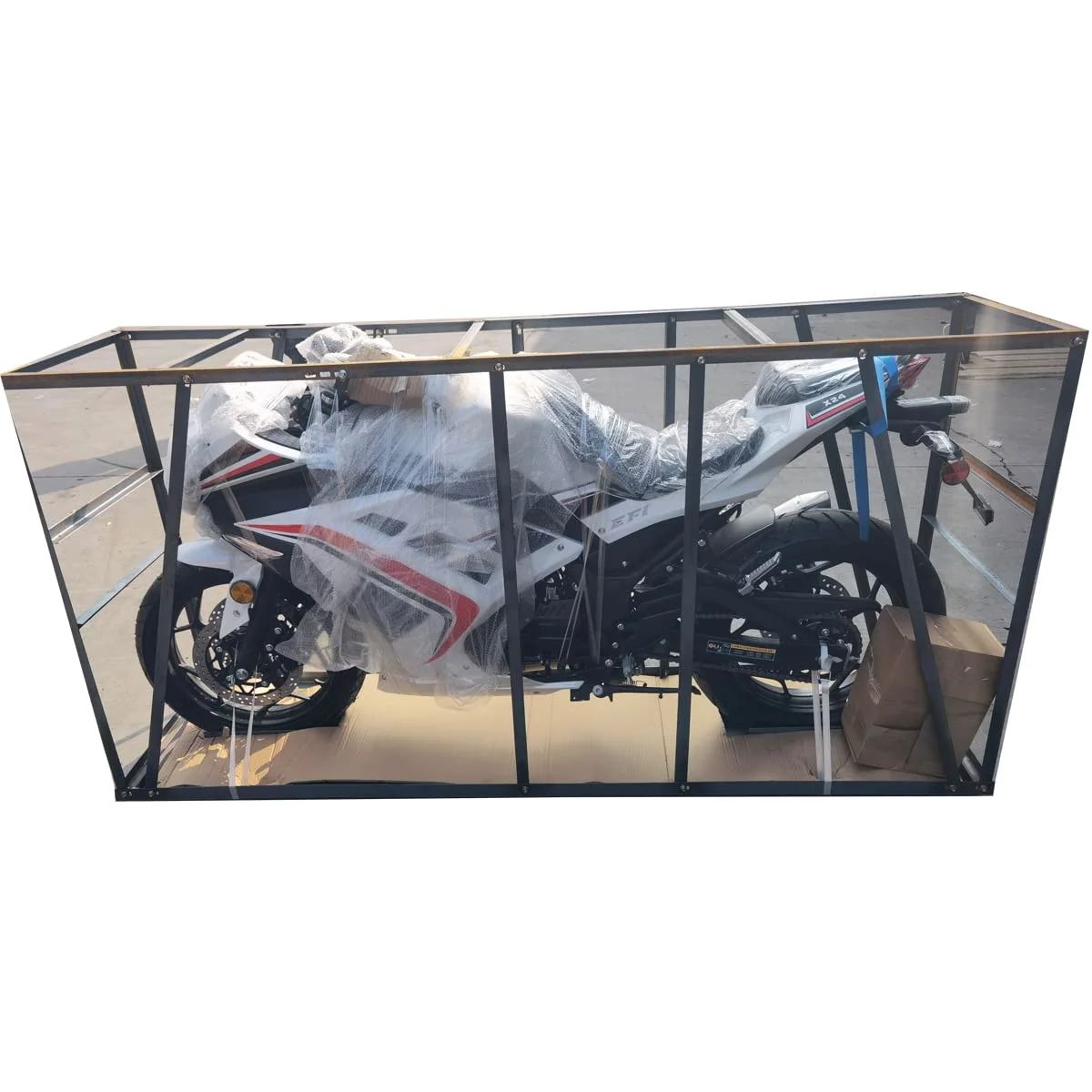 X-Pro Brand New 250cc EFI Fuel Injection Dirt Bike Motorcycle Street Bike, 6 Manual Transmission Electric Start 17" Wheels Assembled in Crate - Image 8