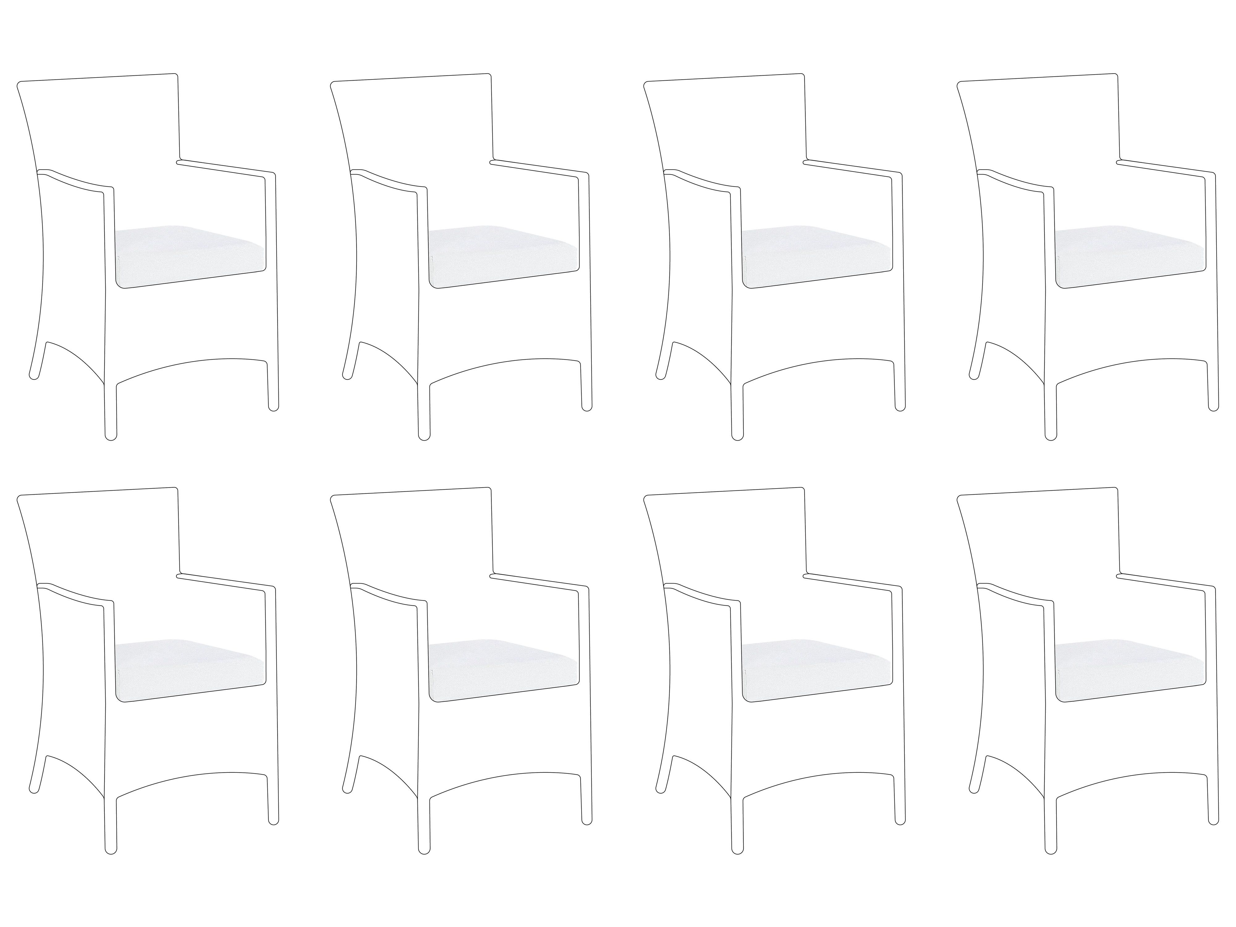 Outdoor Cushion Cover Set ITALY Off-White