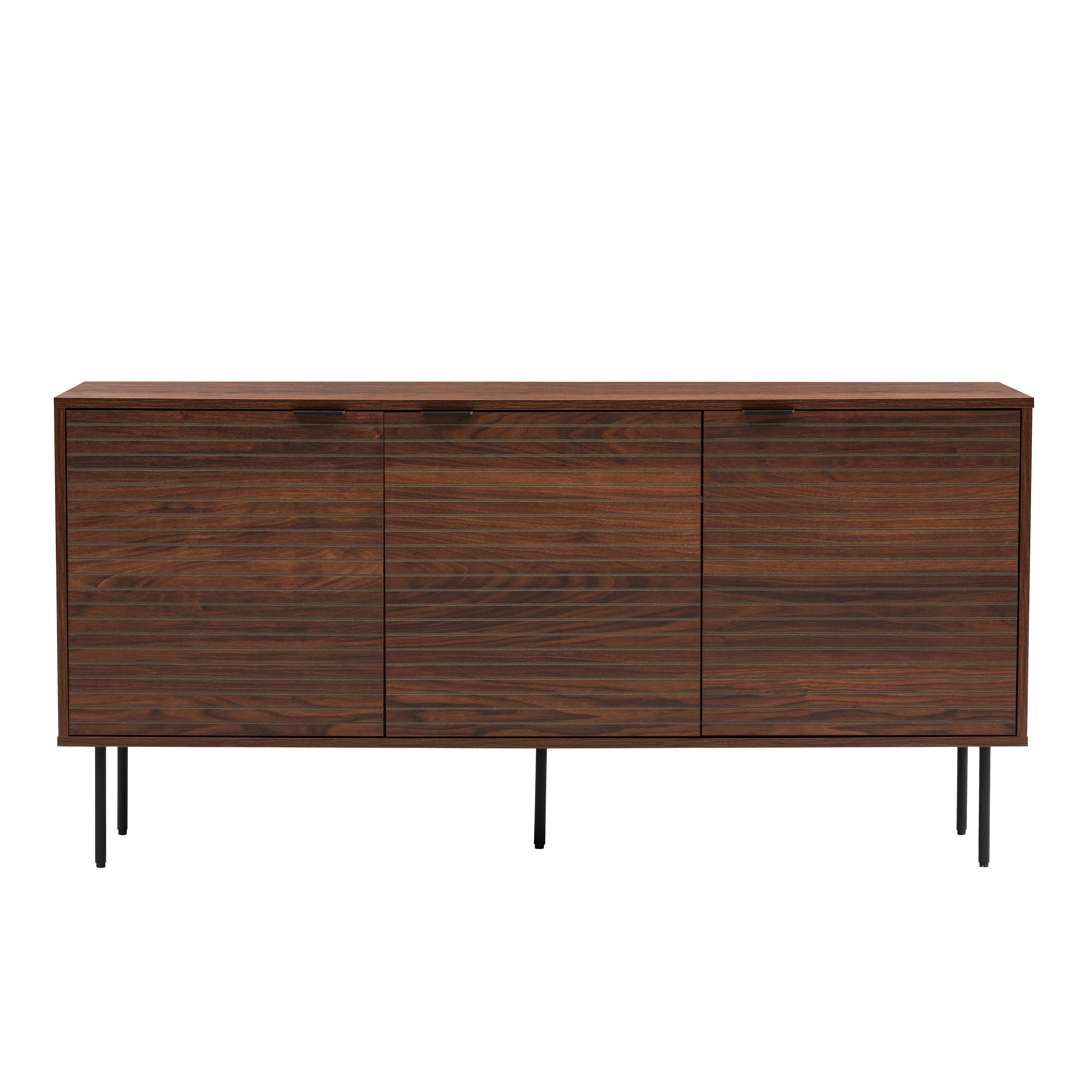 Blokker Tier Dressoir - Walnut