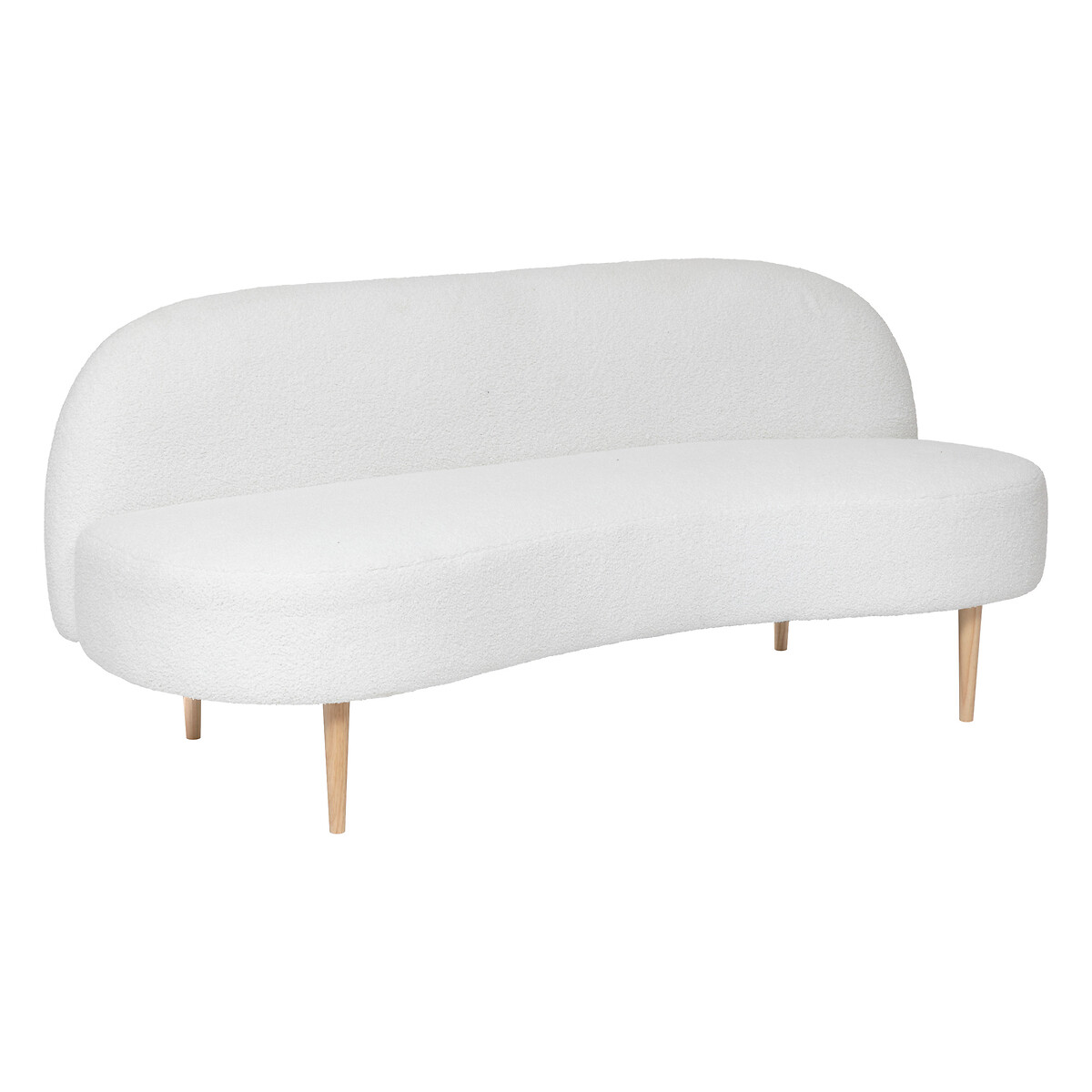 Bench "Insi" 2 seats, White, 172x75x72 cm