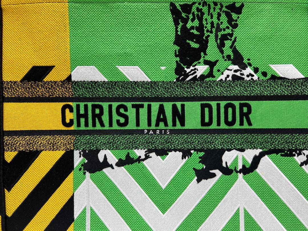 Christian Dior Large Dior Book Tote Green, For Women, Women’s Handbags 16.5in/42cm CD1:1High-quality replica