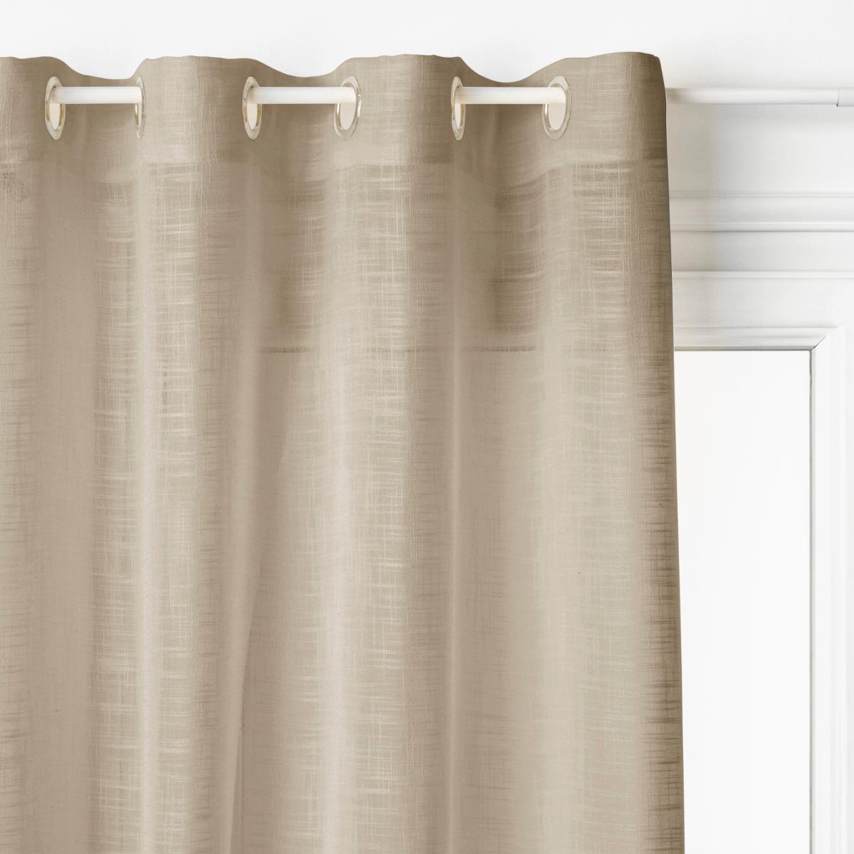 Sheer curtain "Alton" Beige, 140x240 cm