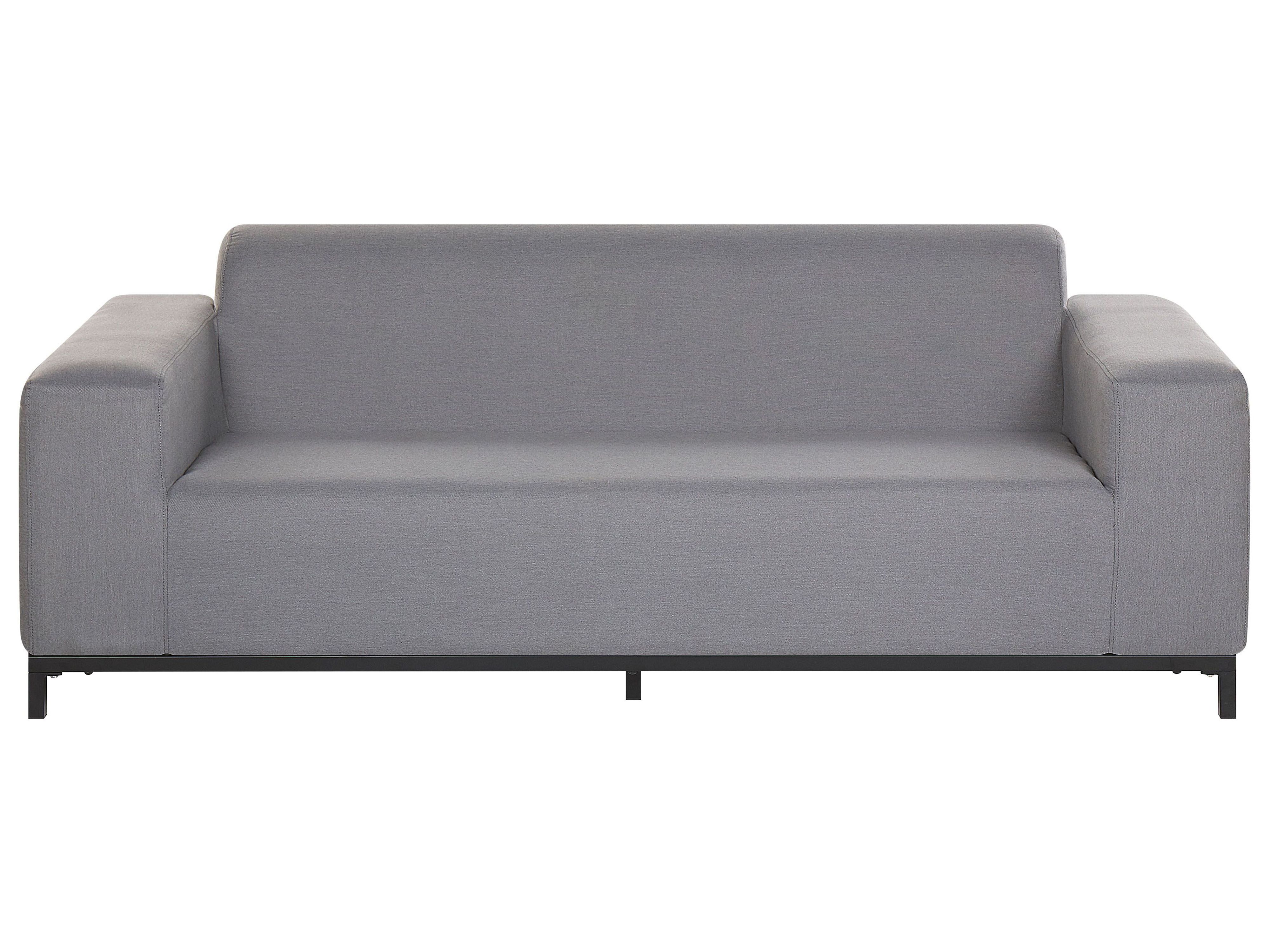 Garden Sofa 3 Seater ROVIGO Grey