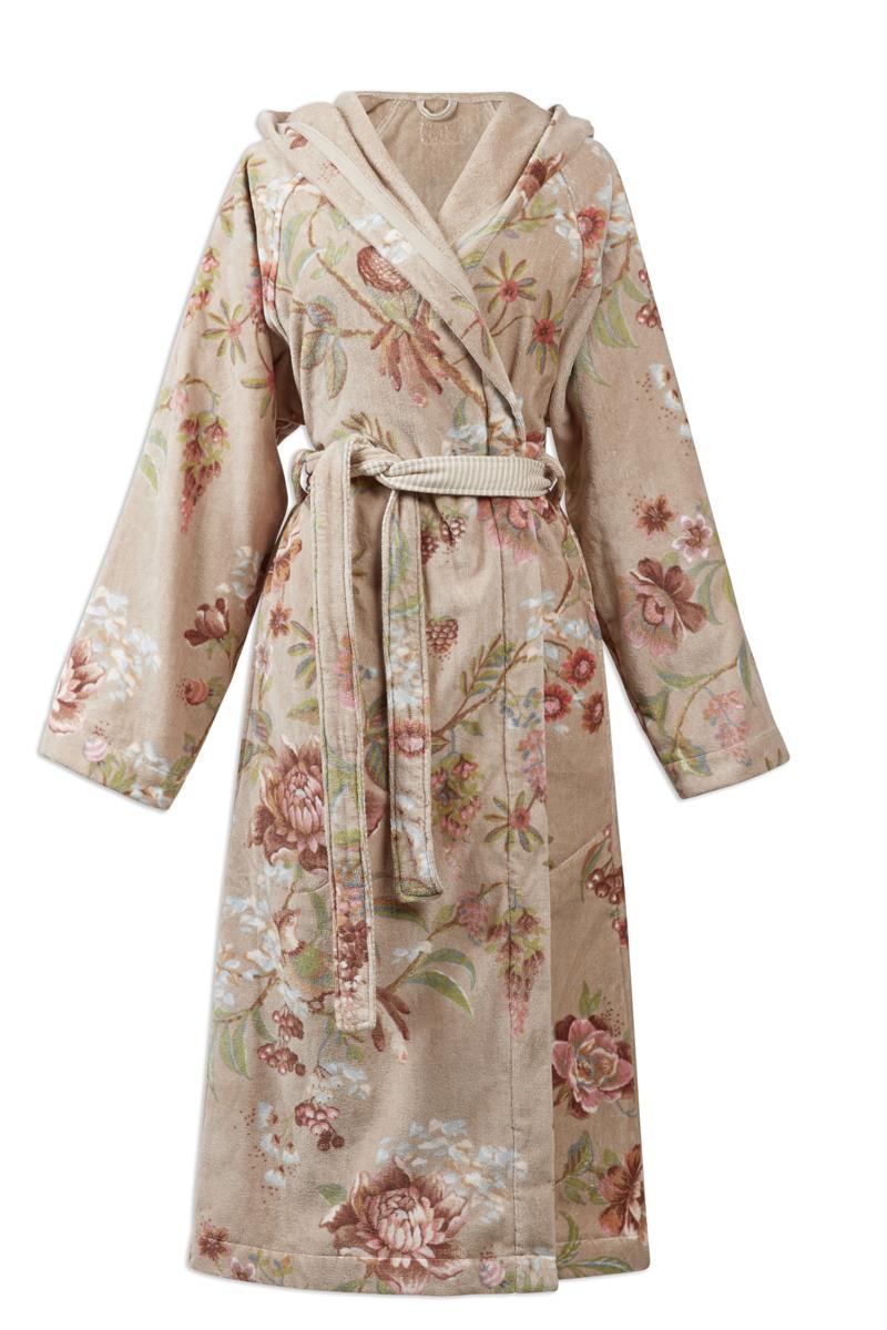 Pip Studio Secret Garden Badjas - Khaki - L