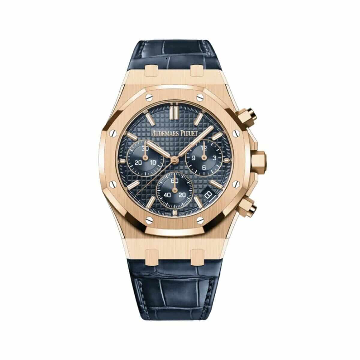Audemars Piguet Blue Leather Replica - Top club