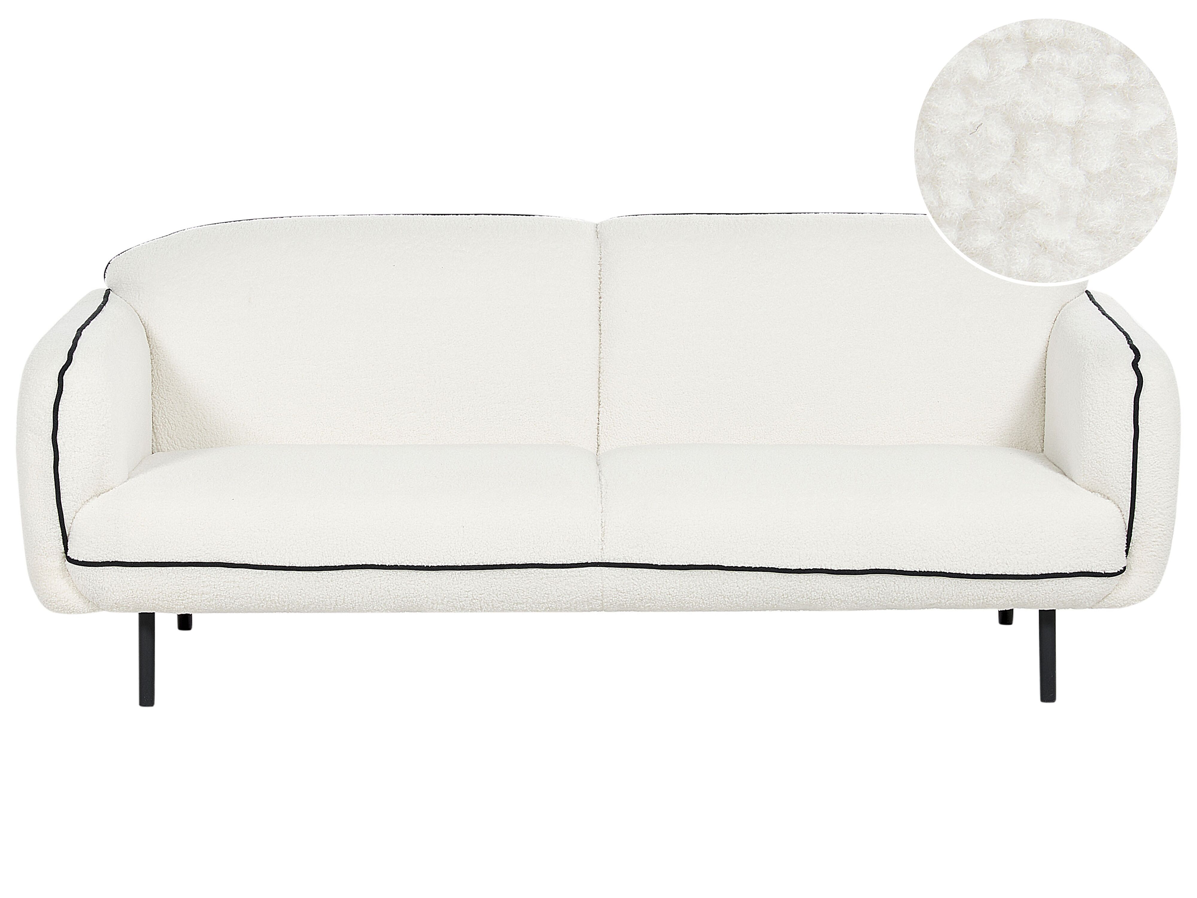 Sofa 3 Seater TONSBERG Boucle White