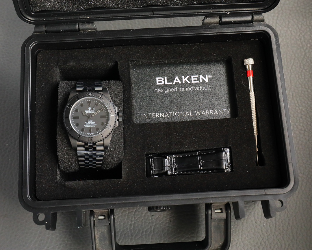 Rolex Dark Legend Submariner - DLC Black Finish - 40MM(1:1 replica) - Elite Watch Atelier