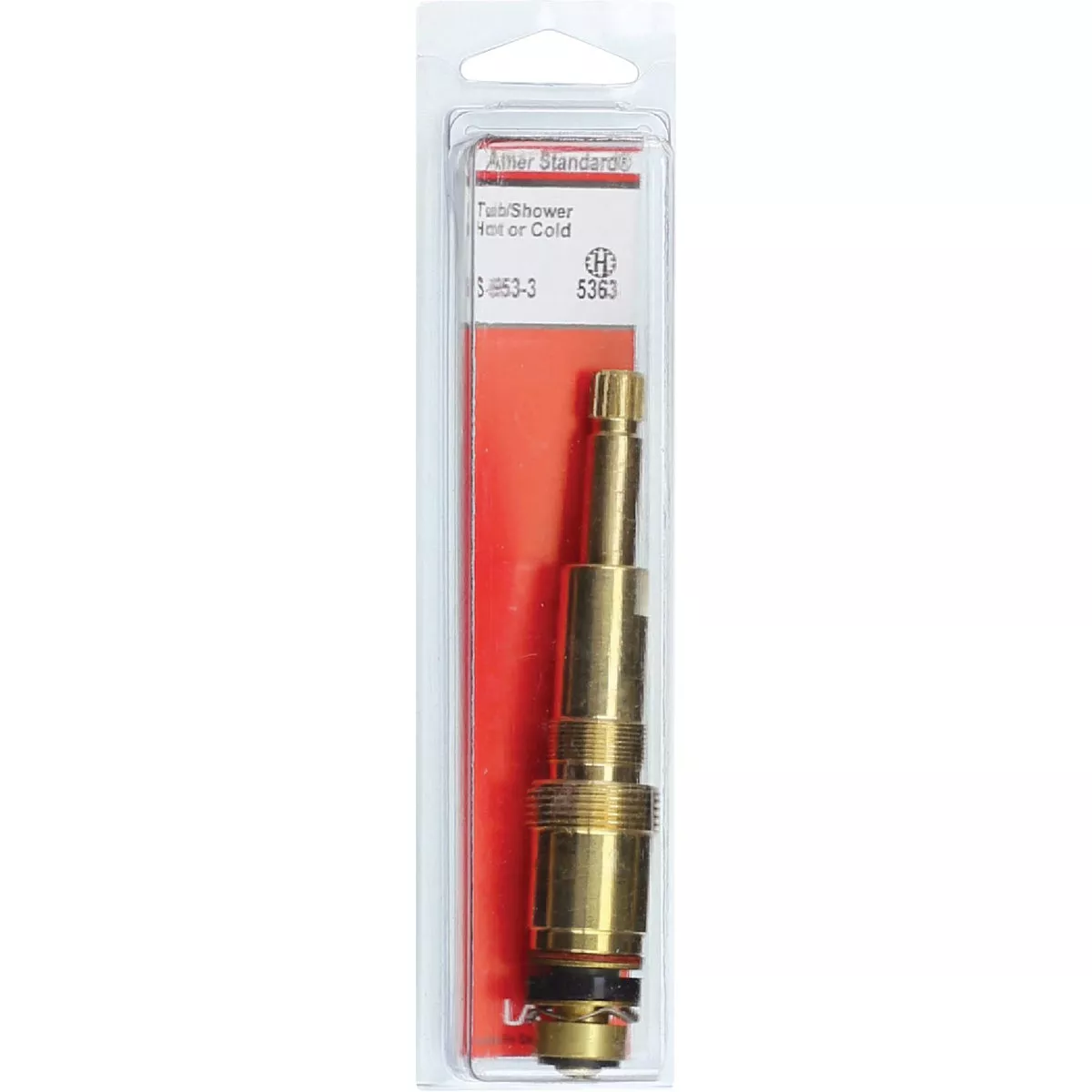 Lasco American Standard No. 5363 Hot/Cold Brass Bathtub Stem