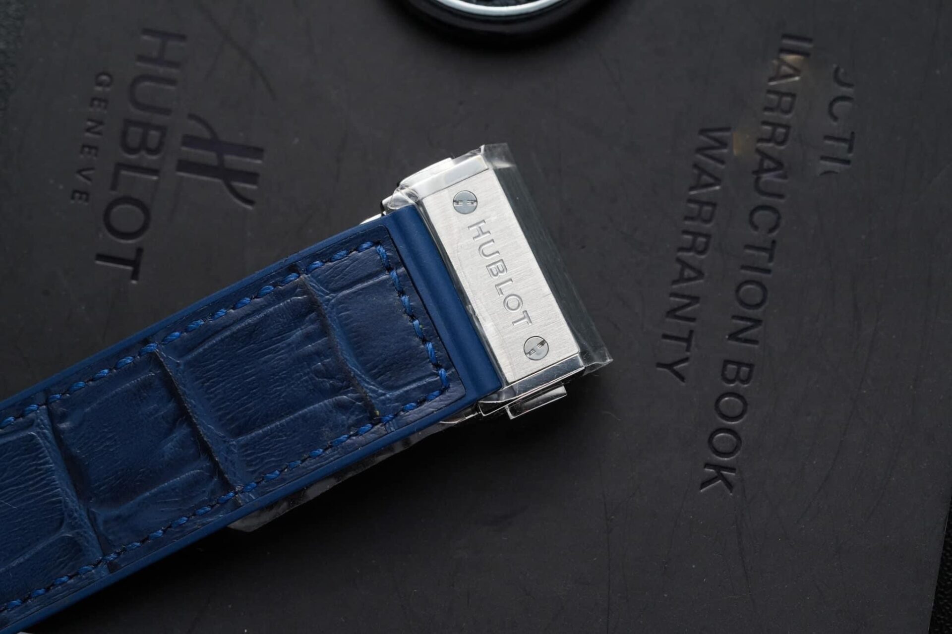 Hublot Classic Fusion Titanium Replica Watch Blue Dial JJF Factory 42mm - Top club