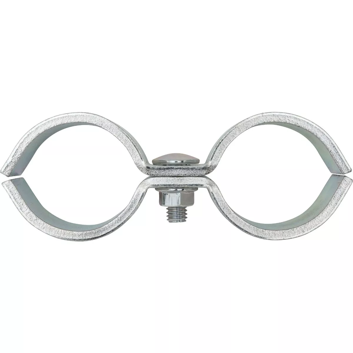 National Hardware 2 In. Zinc Plated Steel Universal Pipe Clamp
