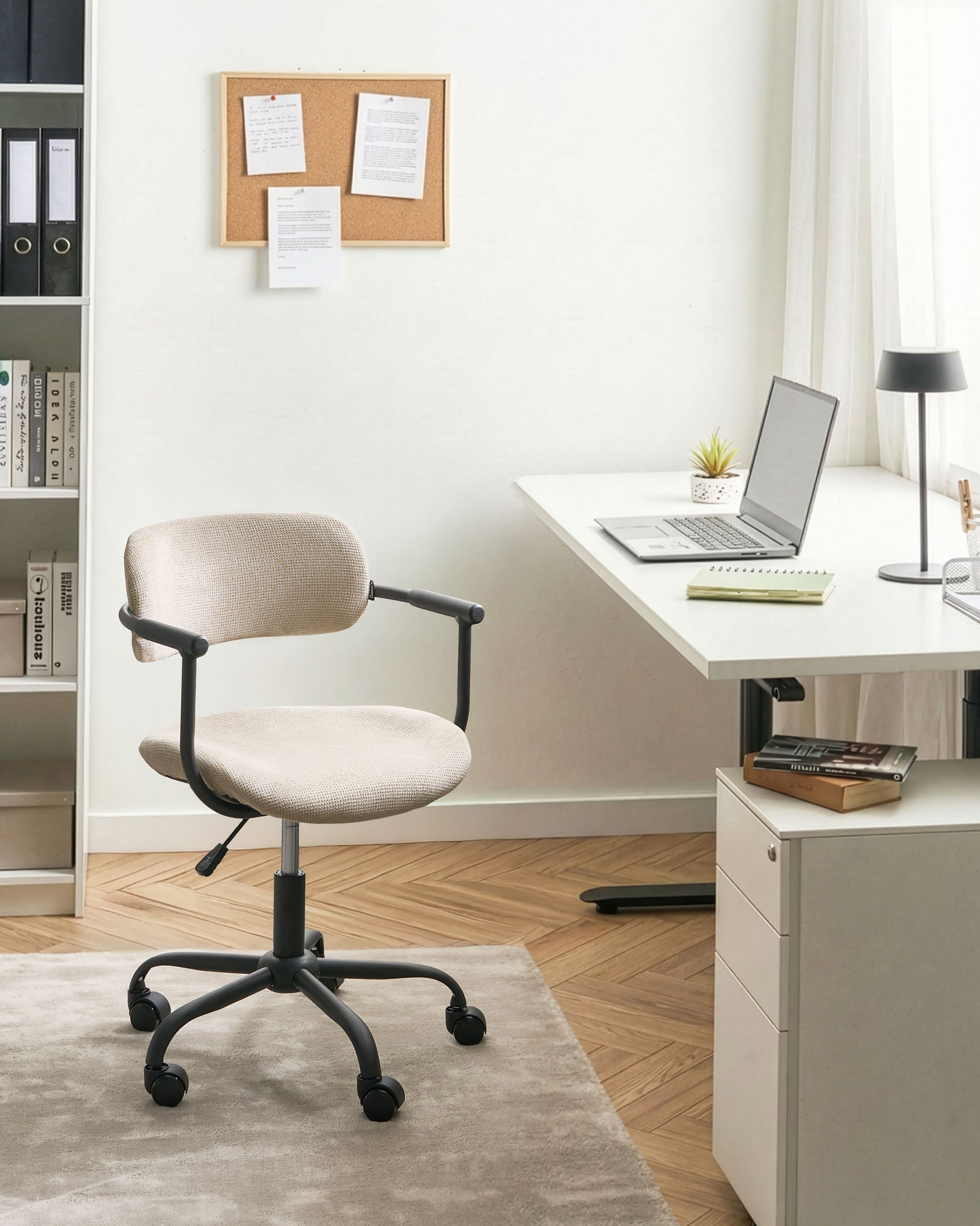 Desk Chair VYRA Fabric Beige