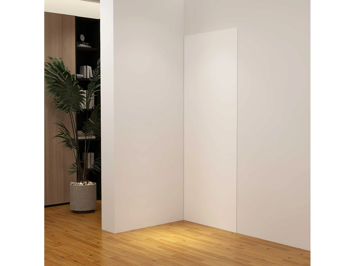 Panneau mural de douche Blanc 90 x 210 cm mural aluminium - Étanche, durable et facile à nettoyer