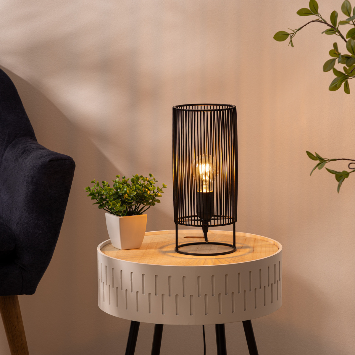 Table lamp "Nora" Black, H.30 cm