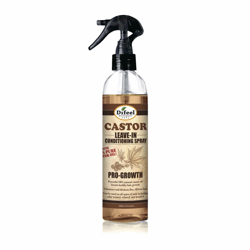 Pro-Growth Castor Oil Leave-In Conditioning Spray - MIDNIGHT VELVET CATALOG