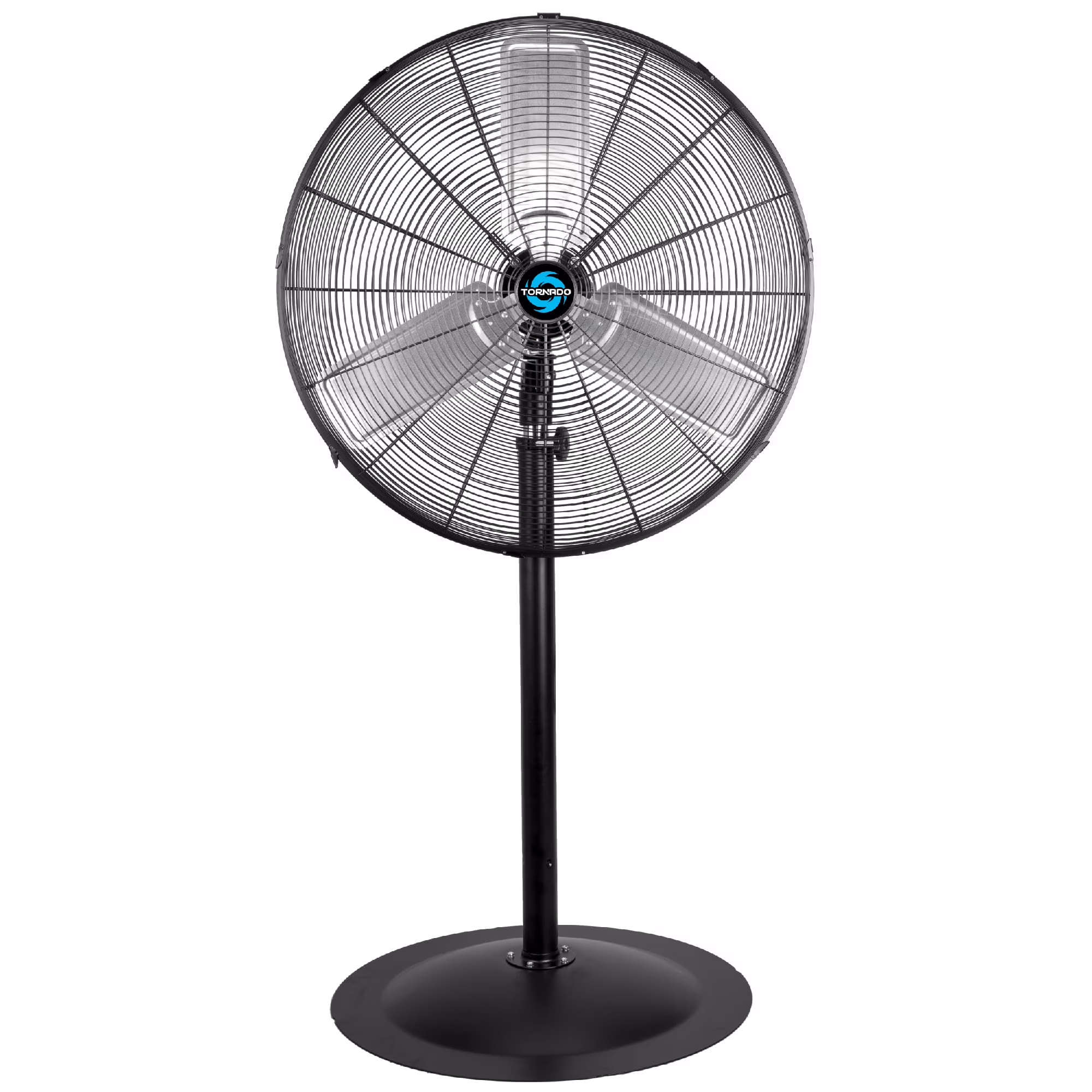 Tornado - 20 Inch High Velocity Metal Oscillating Pedestal Fan - Commercial, Industrial Use Water-Resistant - Image 9