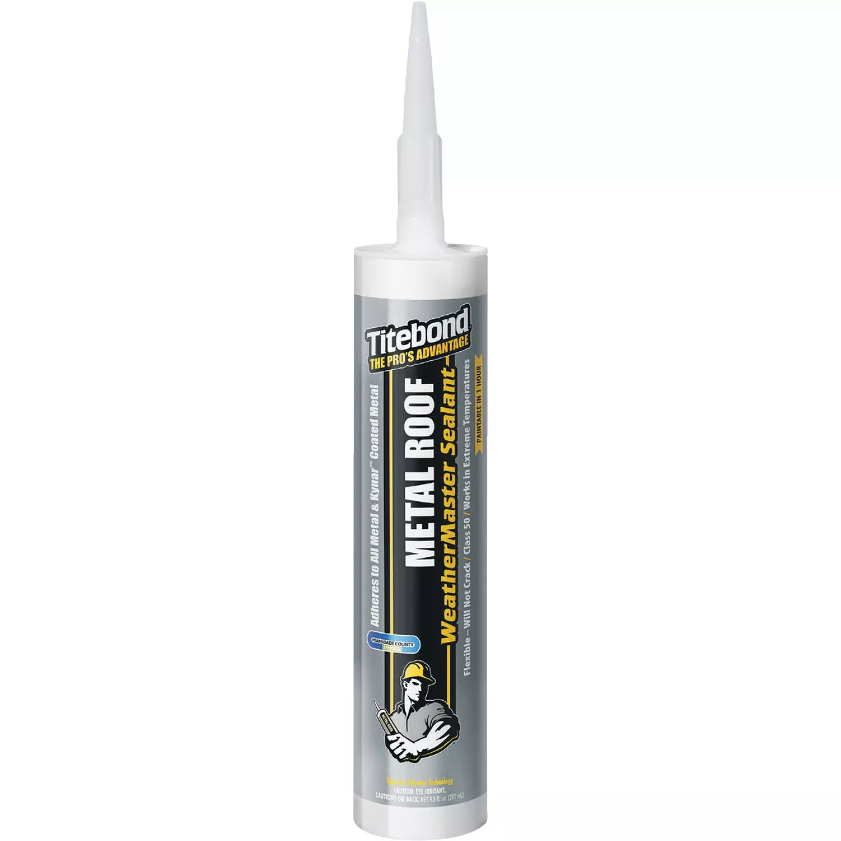 TiteBond Weathermaster 10 Oz. White Metal Roof Sealant