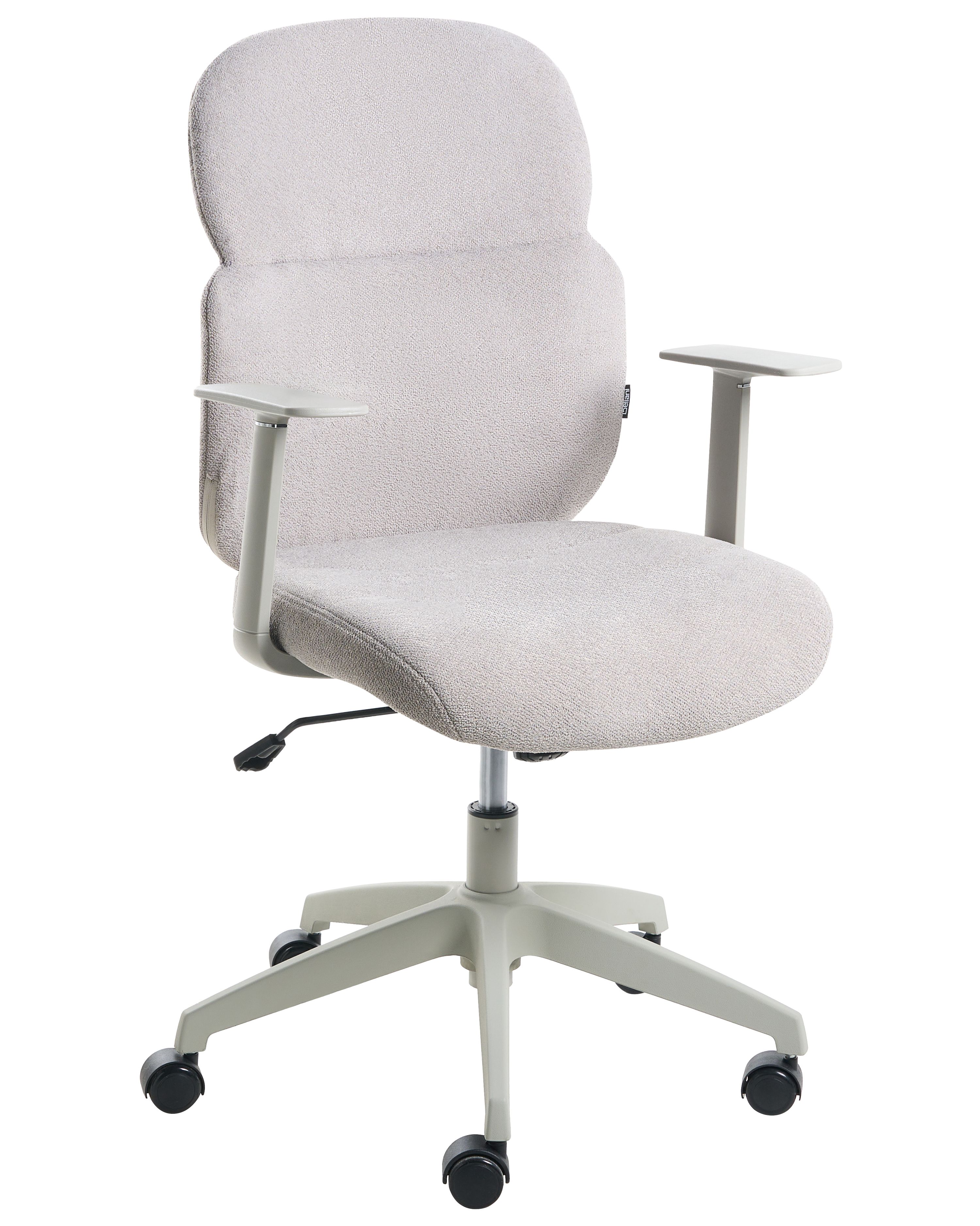 Office Chair LEXOR Fabric Light Grey
