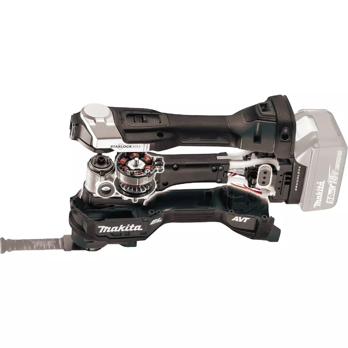 Makita 18V LXT Lithium-Ion Brushless Sub-Compact Cordless Oscillating Tool (Tool Only)