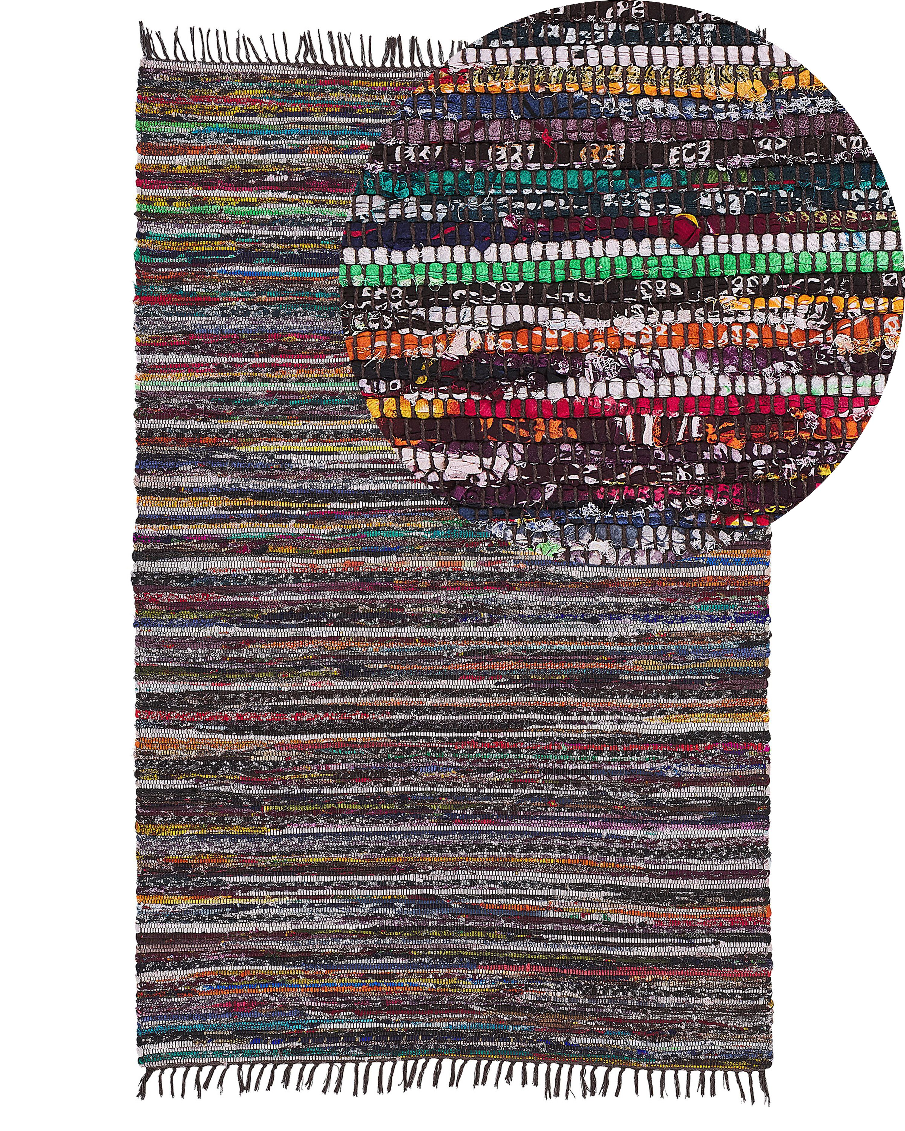 Rug DANCA Black 140 x 200 cm