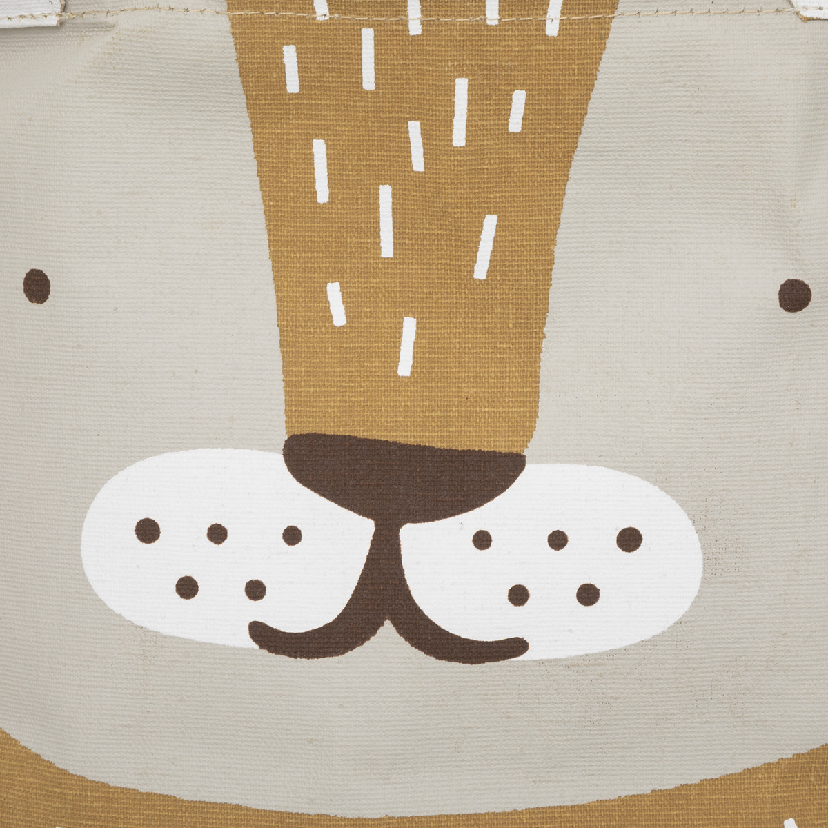 Storage bag "Lion" Brown, D.32 cm