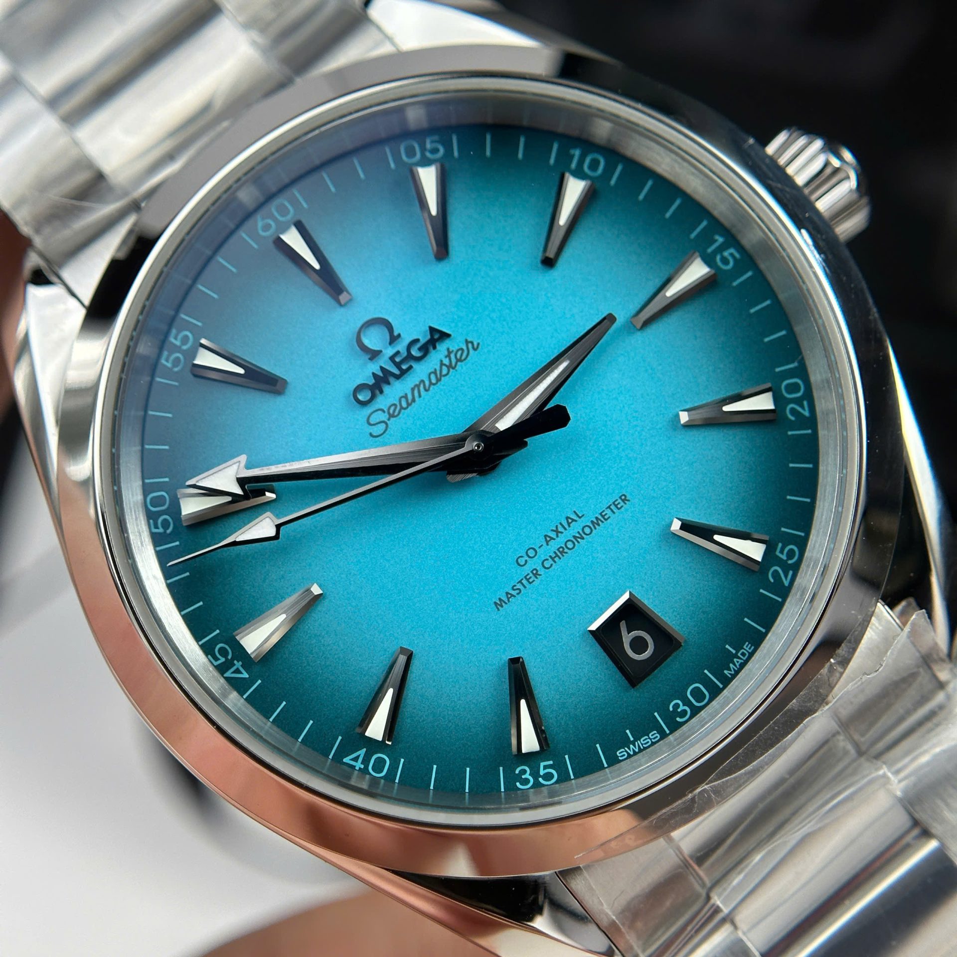 Omega Seamaster Co-Axial Replica 11 Watch Blue Dial Automatic VS Factory 41mm - Top club