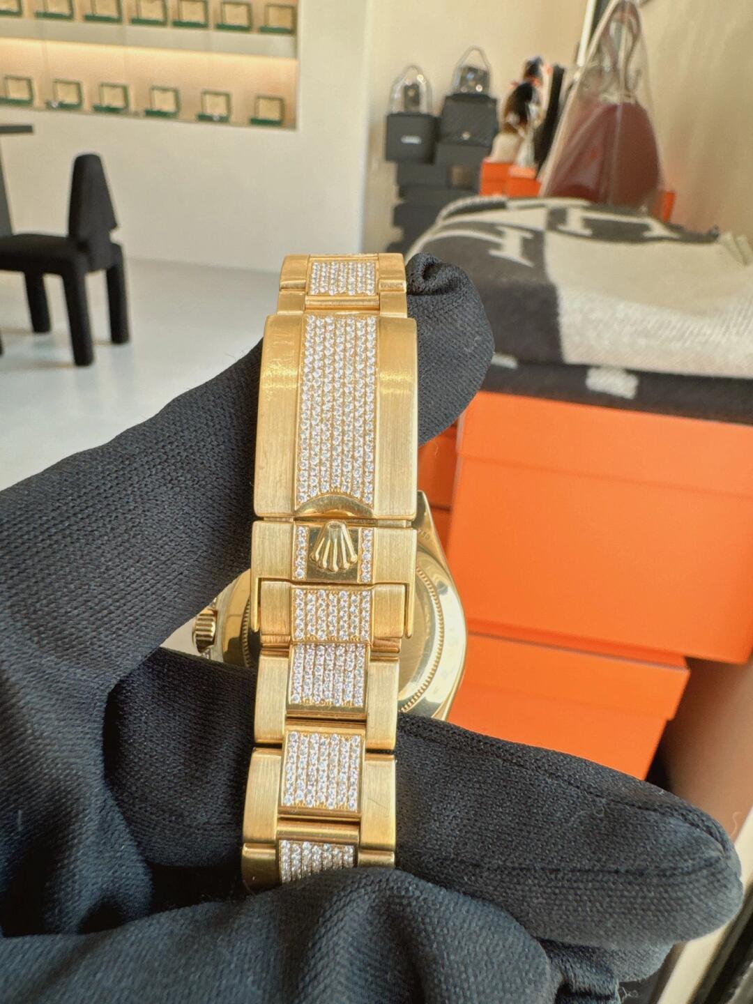 Rolex Daytona Eye of the Tiger Yellow Gold 116598TBR(1:1 replica) - Top club