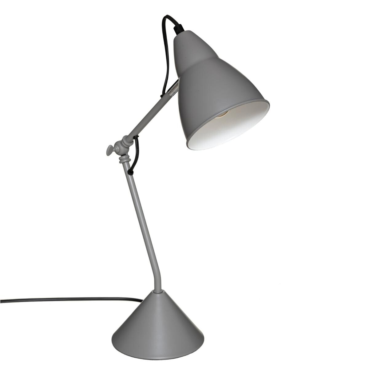 Arc lamp "Aude" Grey, H.62 cm
